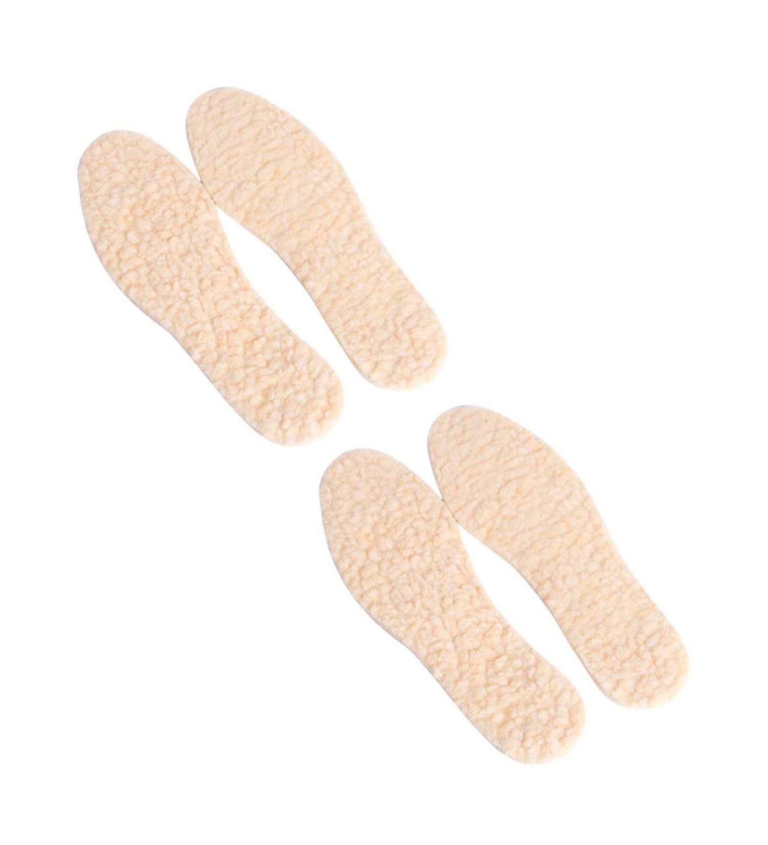 Buy NOLITOY 2 Pairs Fur Insole Inserts - Breathable & Warm Wool Insoles for Shoes - High Elasticity Child Cushion - International Shipping Available - Buy Online on GoSupps.com