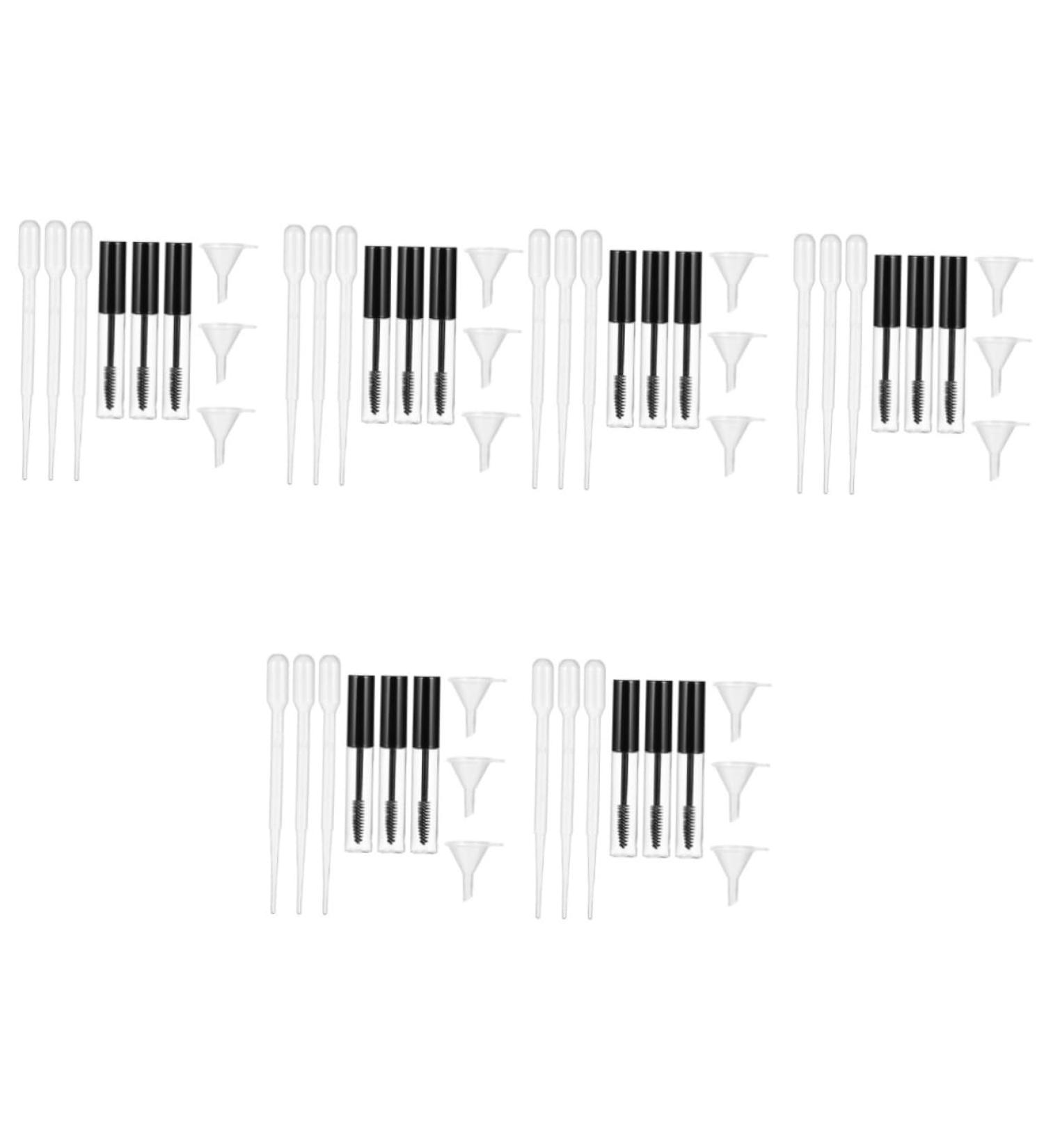 Beavorty 3 Sets Mascara Tube Cream Bottle Lip Gloss Mini Mascara Mini Funnel Bottle Abs - Buy Online on GoSupps.com