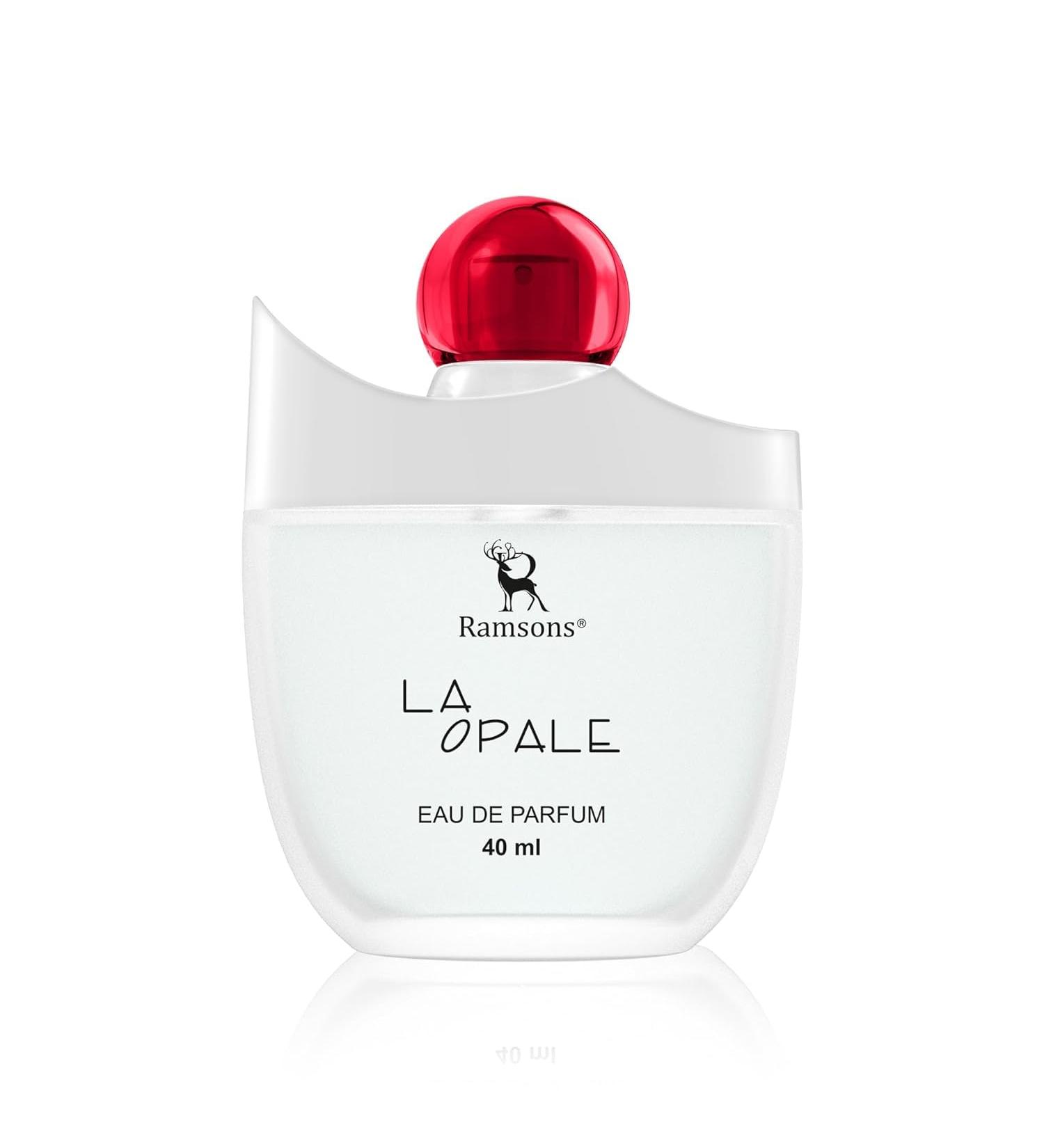La Opales Eau De Parfum for Men & Women 40ml | Citrus & Spicy | Unisex Fragrance | Long-Lasting Protection