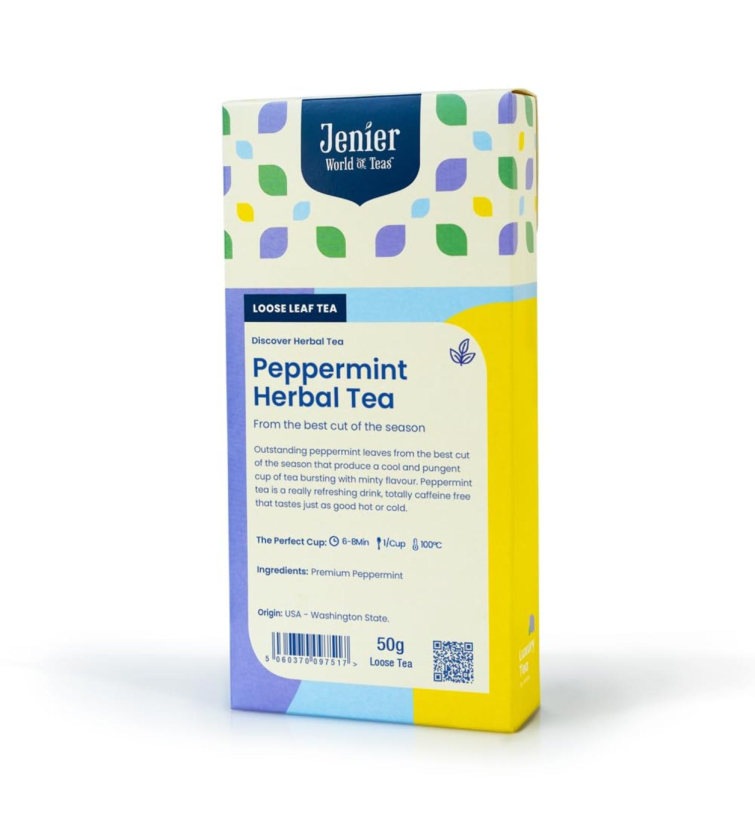 Peppermint Herbal Tea - 50g Loose Leaf Tea