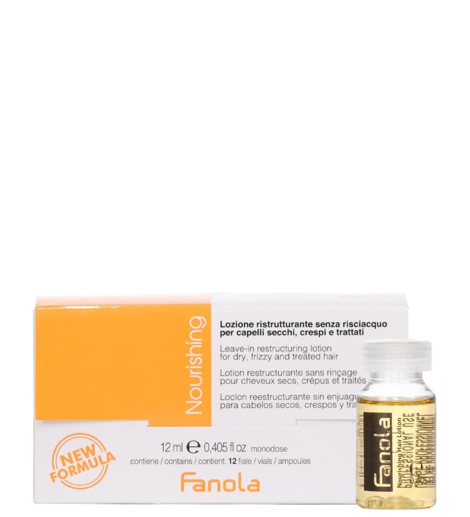 Shop Fanola Nutri Care Leave-In Restructuring Lotion - 12 Vials | International Shipping Available - Buy Online on GoSupps.com