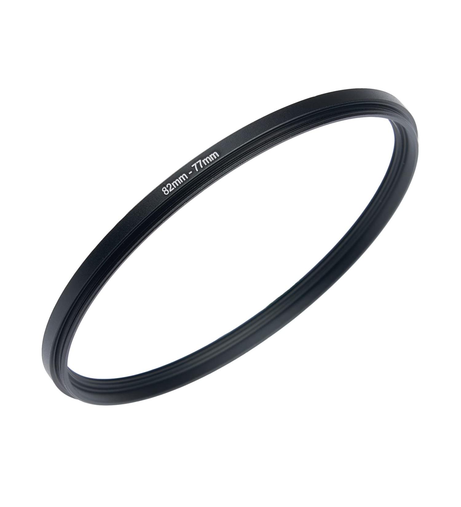 82mm to 77mm Step-Down Filter Adapter Ring for UV ND CPL Filters - Metal Construction, Compatible with All Brands - 82mm-77mm - Buy Online on GoSupps.com