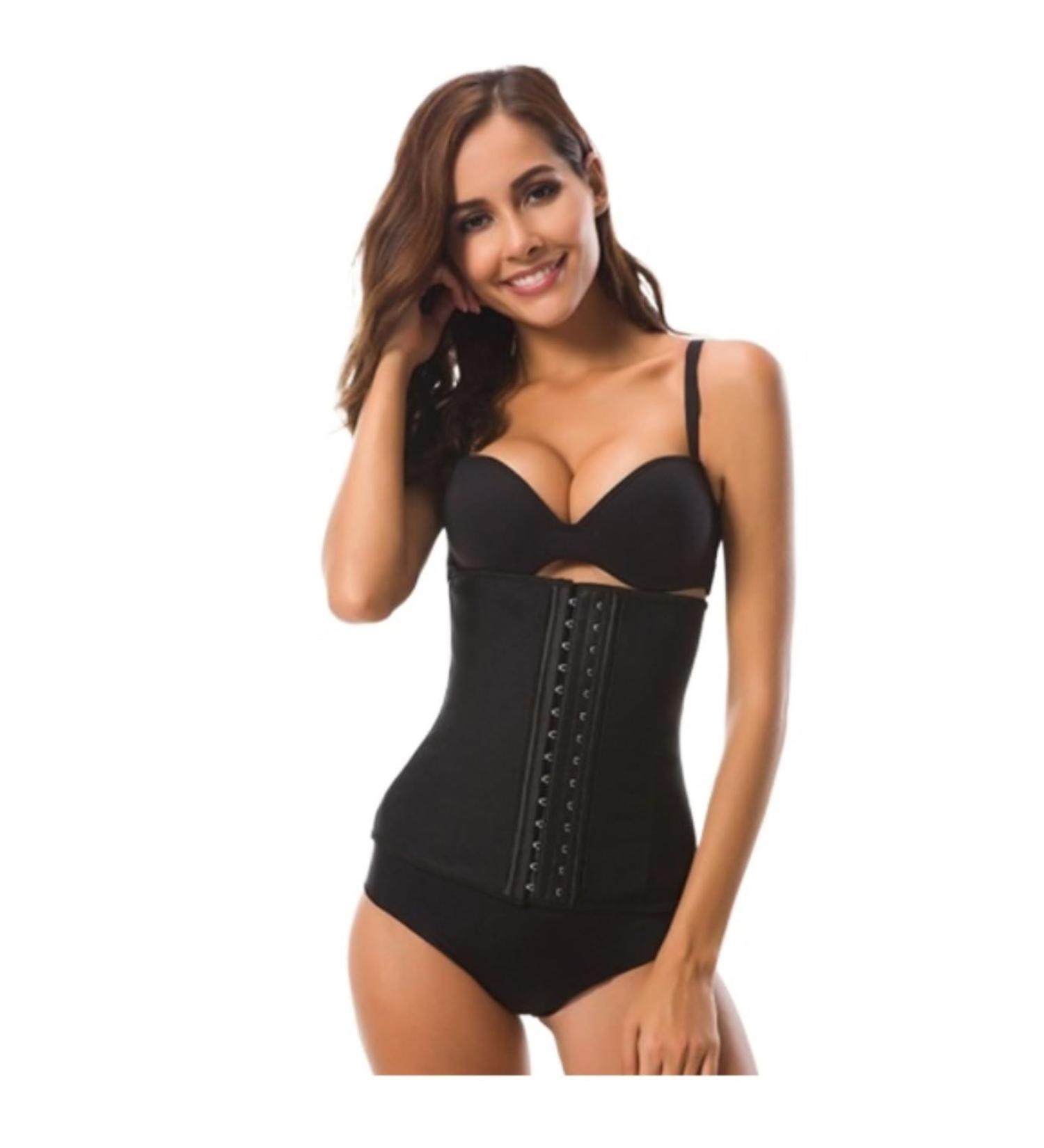 HKDYWTNB Back Brace Lumbar Support Stomach Abdominal Binder Slimming Body Shaper Belt Binder Post Corset Trainer Waist Belt Large Black - Buy Online on GoSupps.com