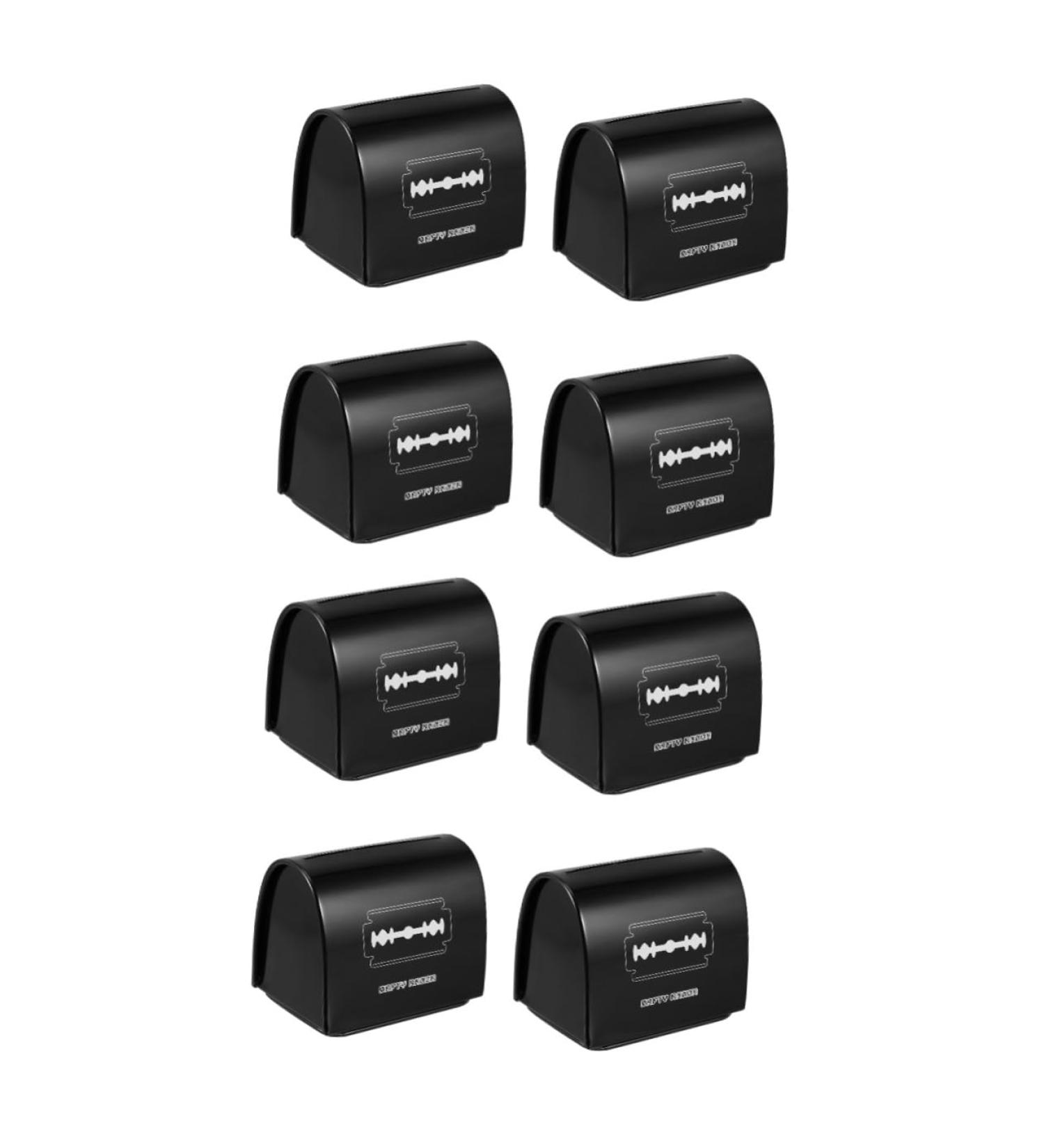 Angoily 8 STK Blade Storage Box - Razor Blade Waste Disposal Container for Safe Storage & Disposal - International Shipping Available - Buy Online on GoSupps.com