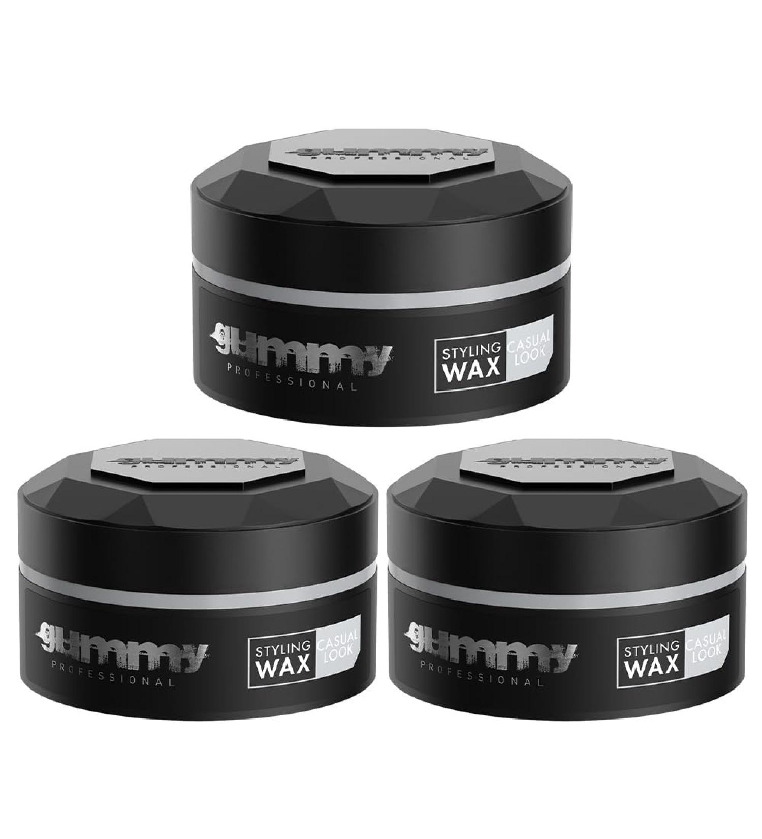 Gummy Casual Look Hair Styling Wax | Matte Hair Wax 150ml (3 Pack) - Buy Internationally - Buy Online on GoSupps.com