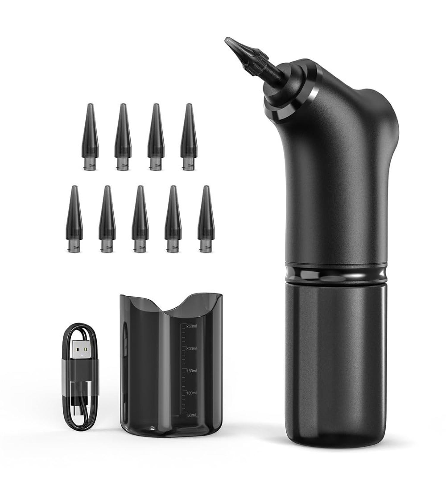 Buy Electric Ear Wax Removal Kit - 4 Pressure Modes for Effective Ear Cleaning | Safe & Easy Ear Washer for Adults & Kids - Buy Online on GoSupps.com