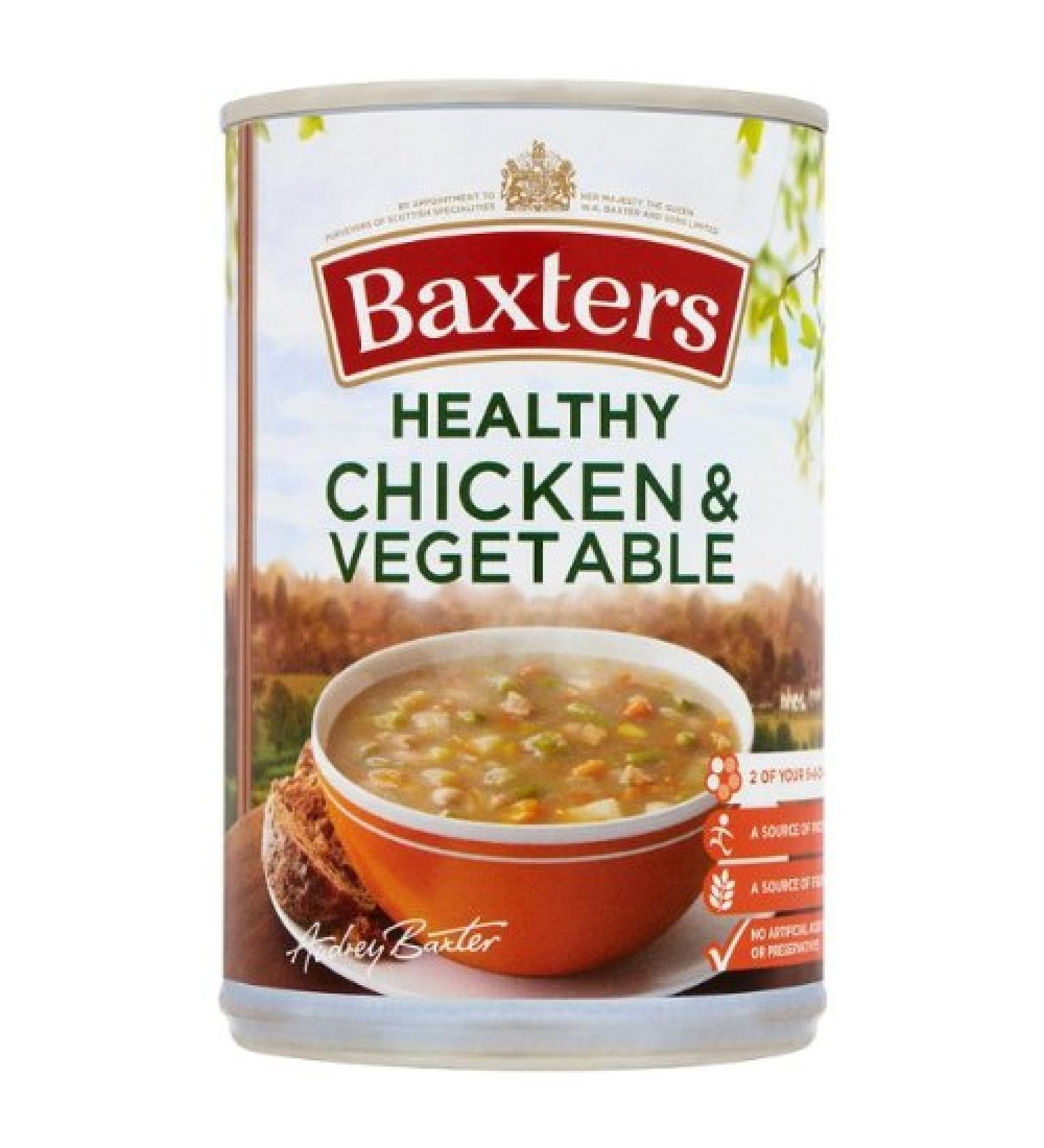 Baxters Baxters Healthy Chicken & Vegetable Soup 4x400g