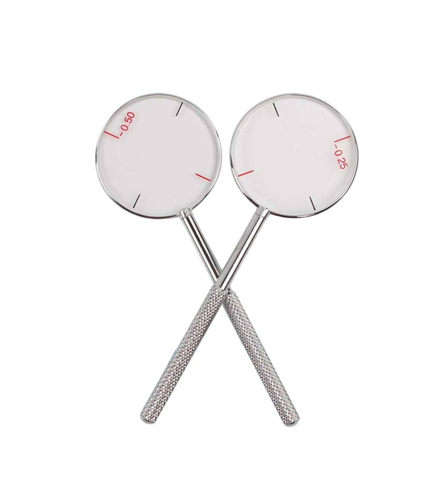 Healifty 2 Round Optical Cross Cylinder Tool - Diopter for Optical Instruments (0.25/0.5) | International Shipping Available - Buy Online on GoSupps.com