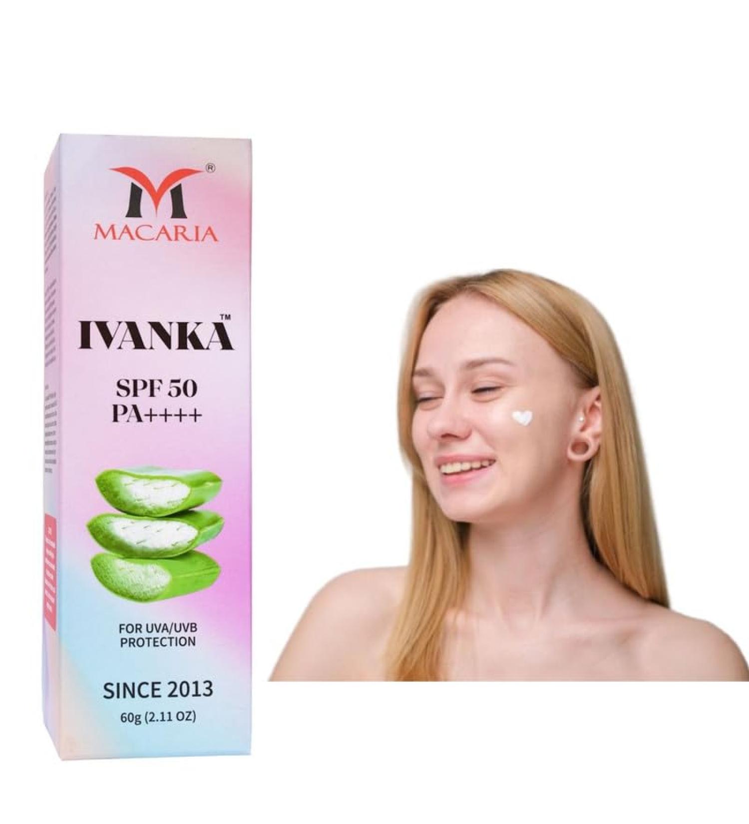  MACARIA Sunscreen SPF 50 UVA/UVB Men & Women For Face & Body - Buy Online on GoSupps.com