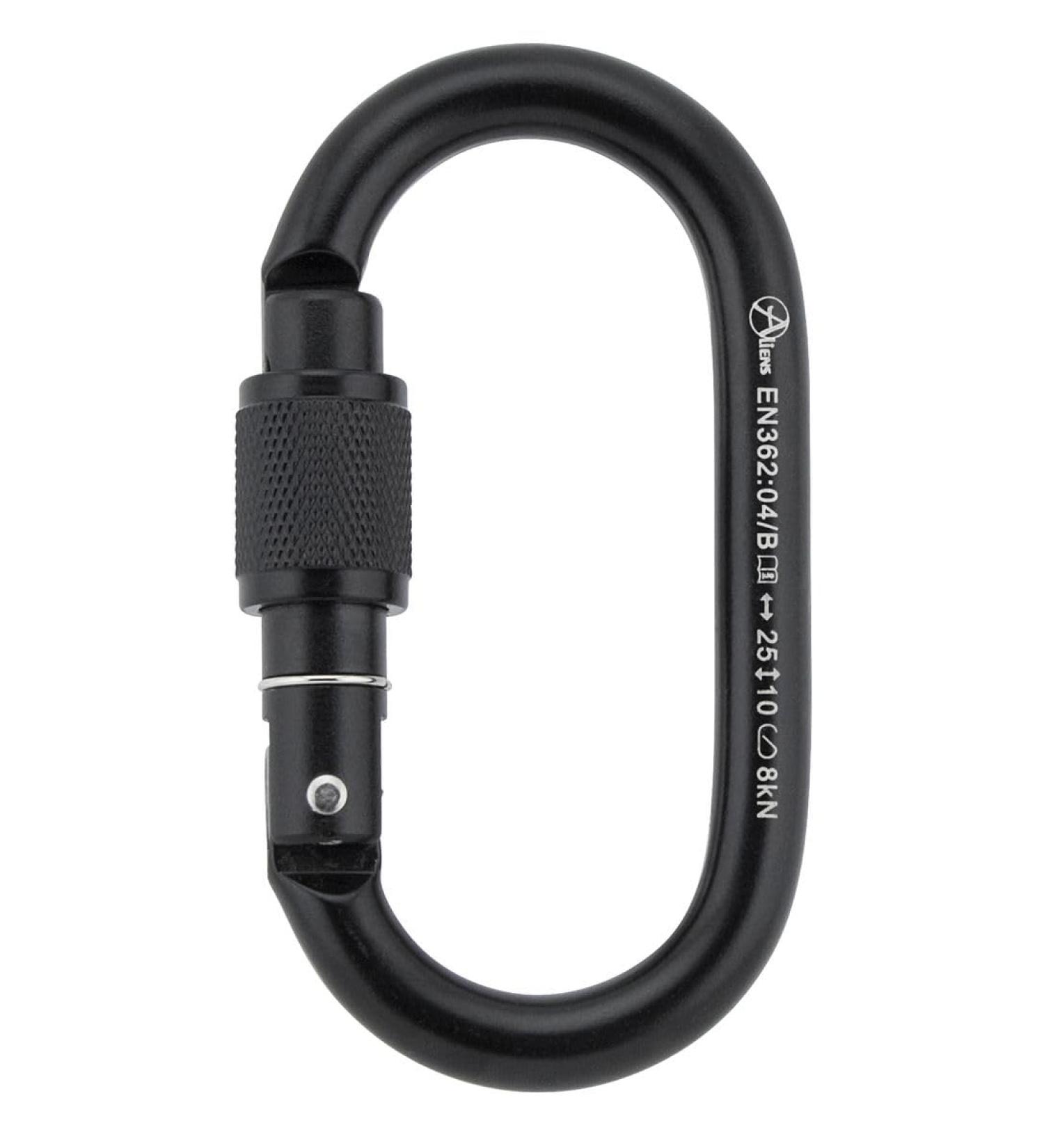 ALIENS TOTAL OVAL Steel Carabiner - Durable & Lightweight for Climbing | International Shipping - Buy Online on GoSupps.com