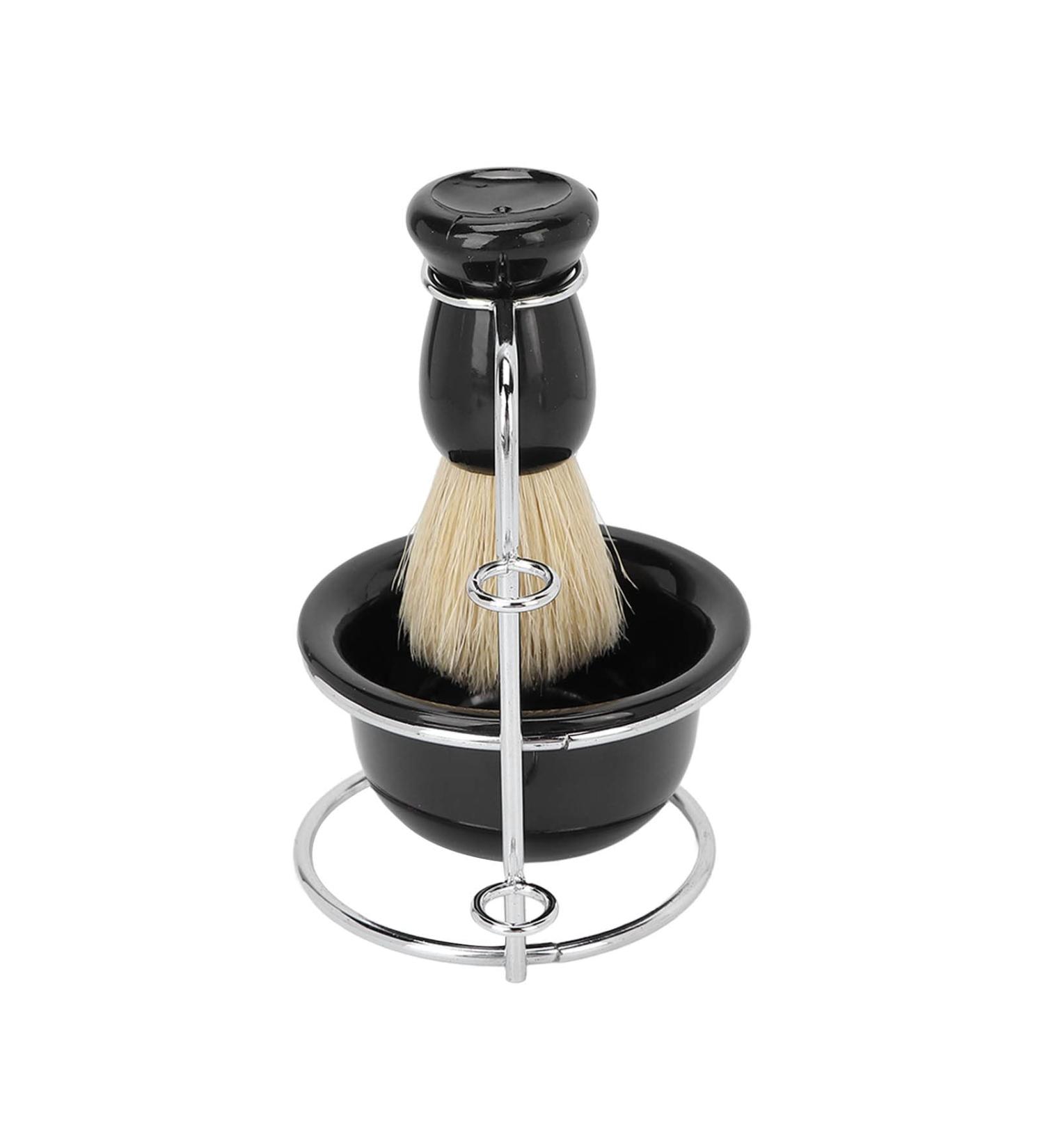 Premium Shaving Brush Set with Large Capacity Bowl - Perfect for Travel & Professional Use - Buy Online on GoSupps.com