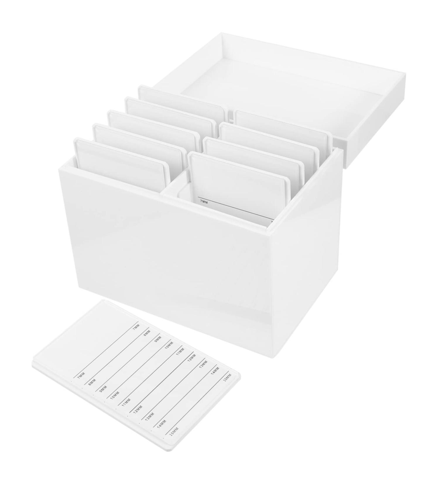 minkissy 1pc Box False Eyelash Storage Box Makeup Storage Box Eye Lashes Extension Holder 10 Layers Eyelash Box Makeup Containers Drawer Organizer for Makeup Acrylic Storage Box Acrylic - Buy Online on GoSupps.com