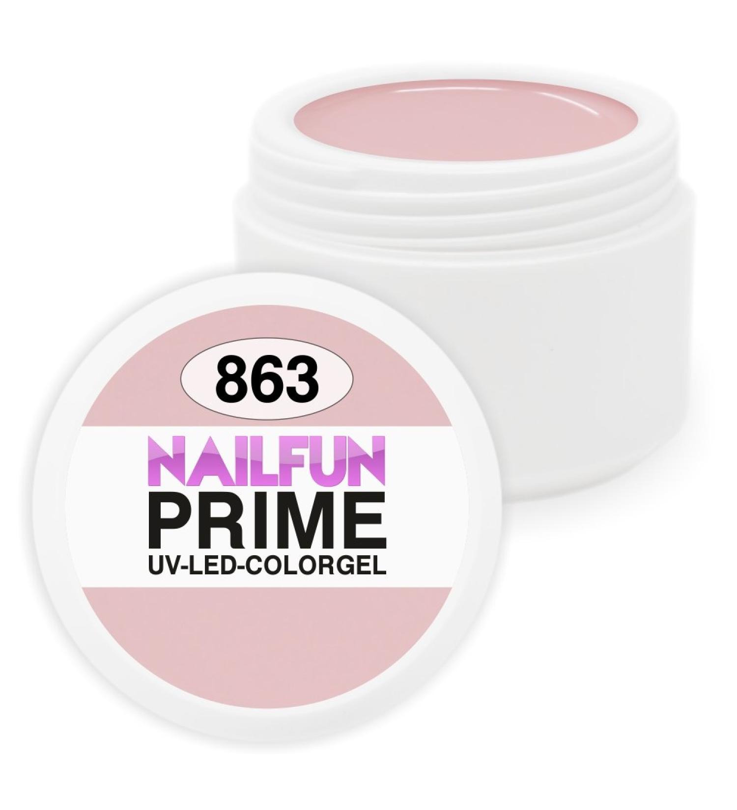 NAILFUN PRIME Color Gel 863 Ballerina - 5ml