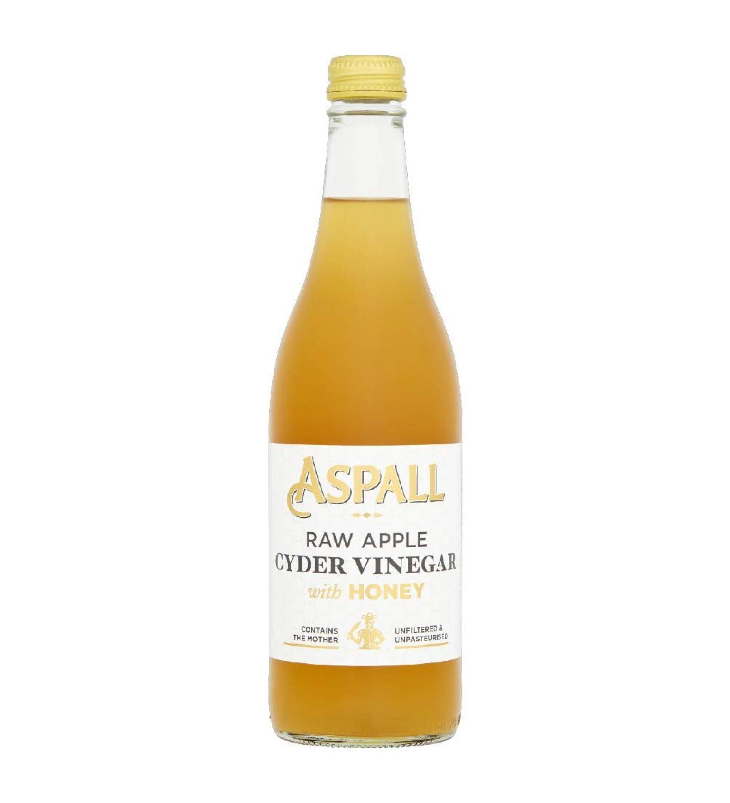Aspall Raw Apple Cyder Vinegar with Honey 500 ml - Buy Online on GoSupps.com