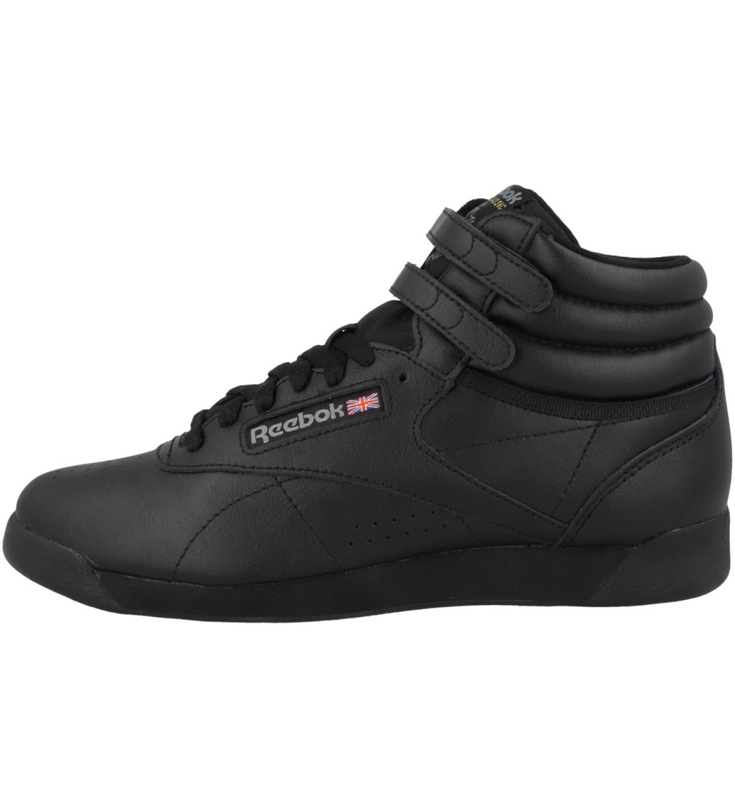 Reebok Women's Freestyle Hi High-Top Sneakers - Black - Size 41 EU | International Shipping Available - Buy Online on GoSupps.com