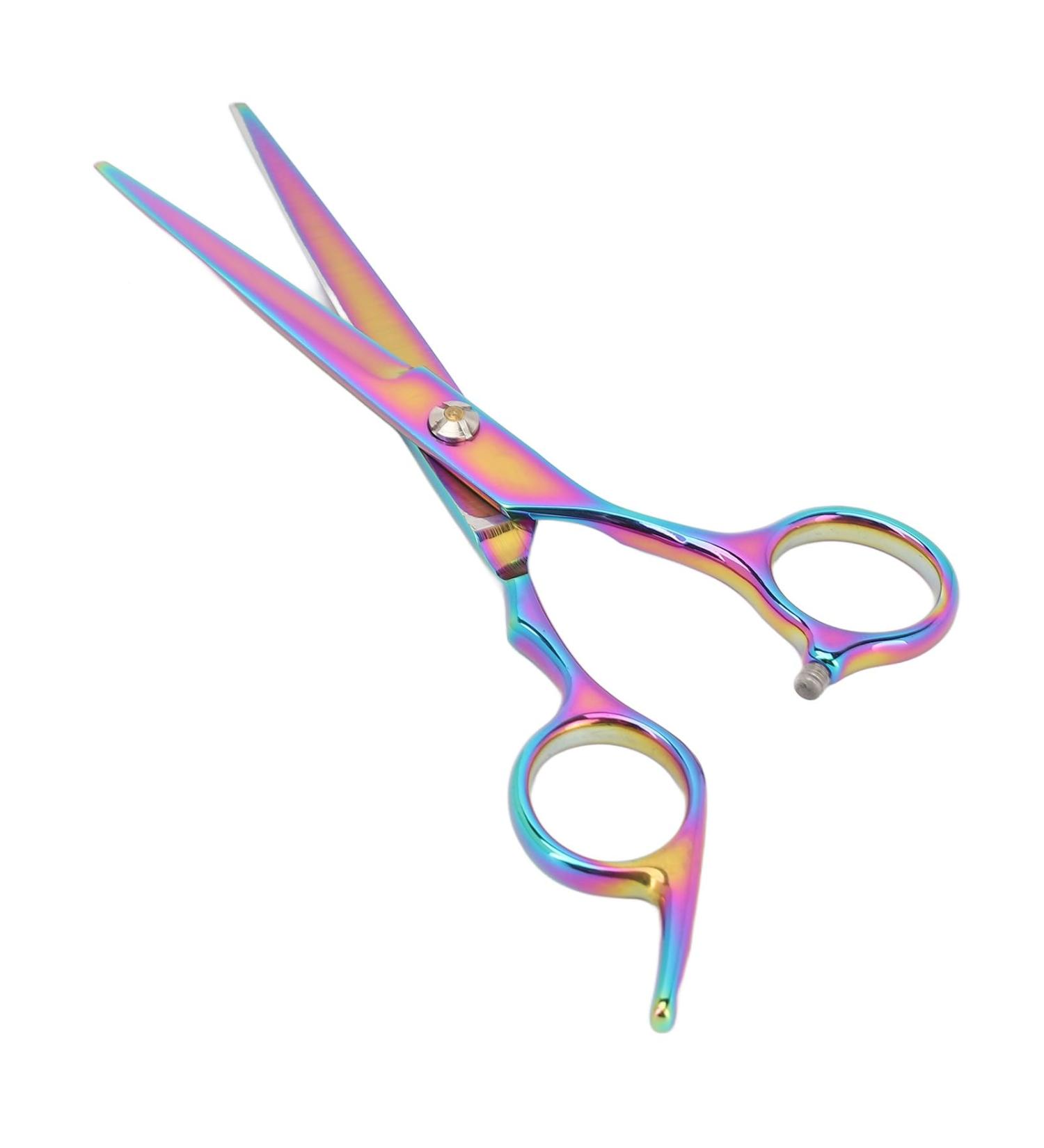 Hair Cutting Scissors Stainless Steel High Sharpness Ergonomic Handle Hairdressing Scissors for Family Barber Salon - Buy Online on GoSupps.com
