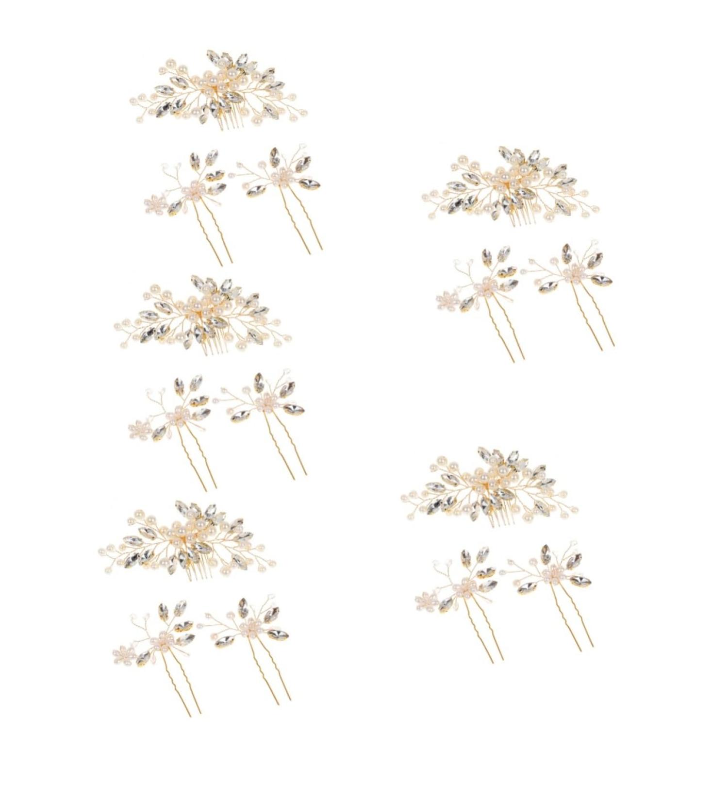 Beaupretty Hair Decorations Sets Hairpin Wedding Decorative Headpiece girls barrettes for girls clips deyer accesories bridal clip Party Headpieces Zinc alloy Hanfu Girl Hair Clips - Buy Online on GoSupps.com