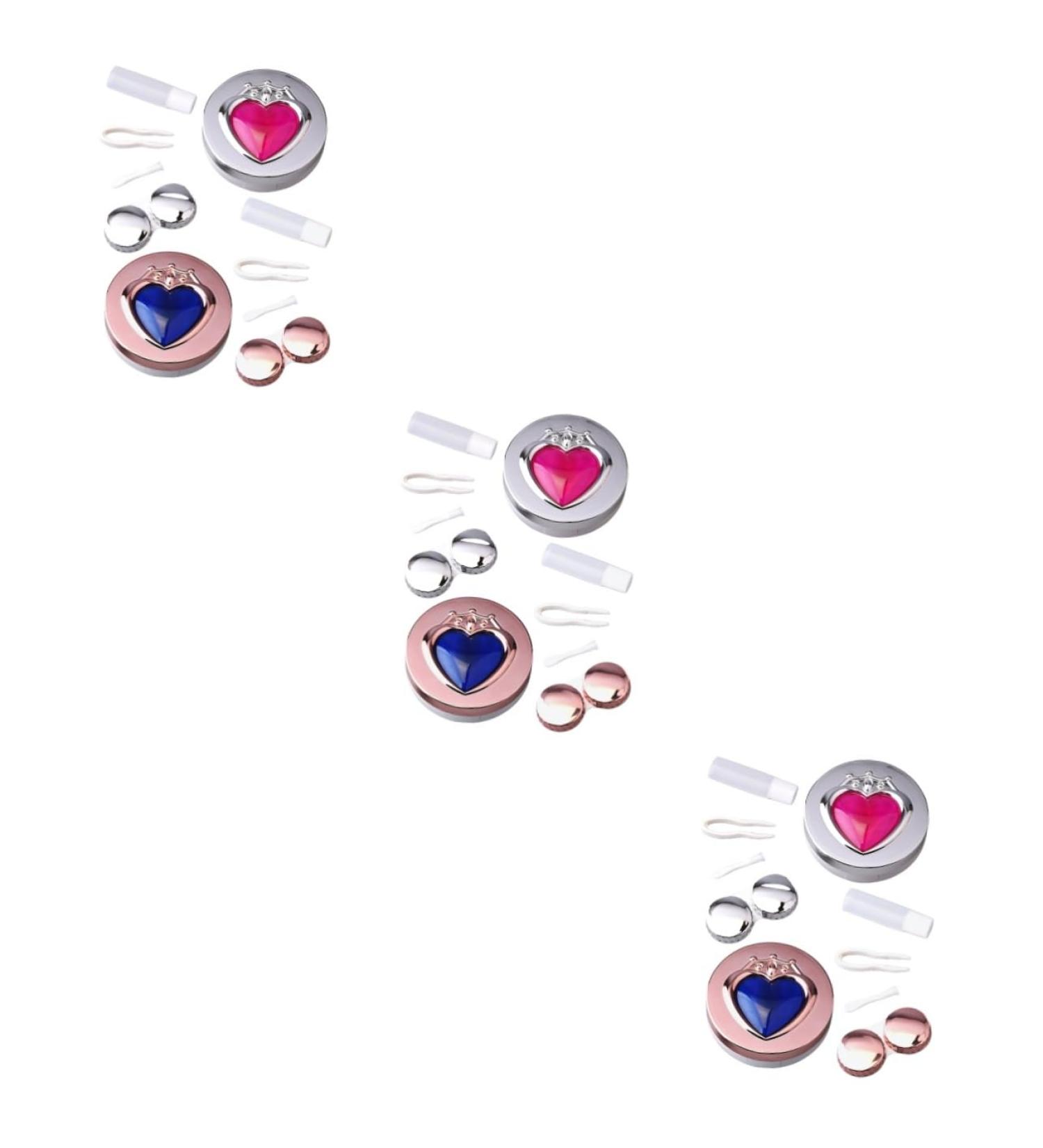 Solustre 6-Pack Contact Lens Container & Travel Set - Includes Mirror Film & Storage Box for Safe Lens Care - Buy Online on GoSupps.com