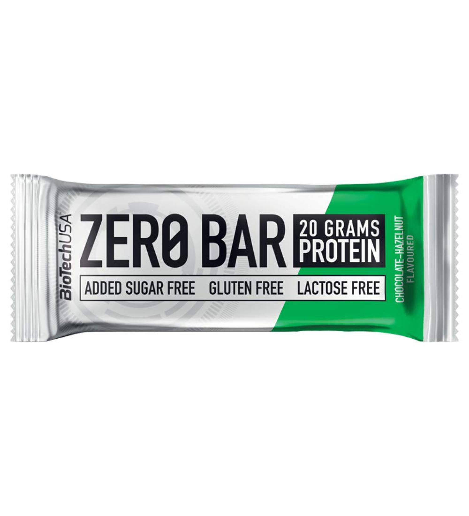 BioTechUSA BioTech USA Zero Bar 10 x 50g Chocolate Hazelnut