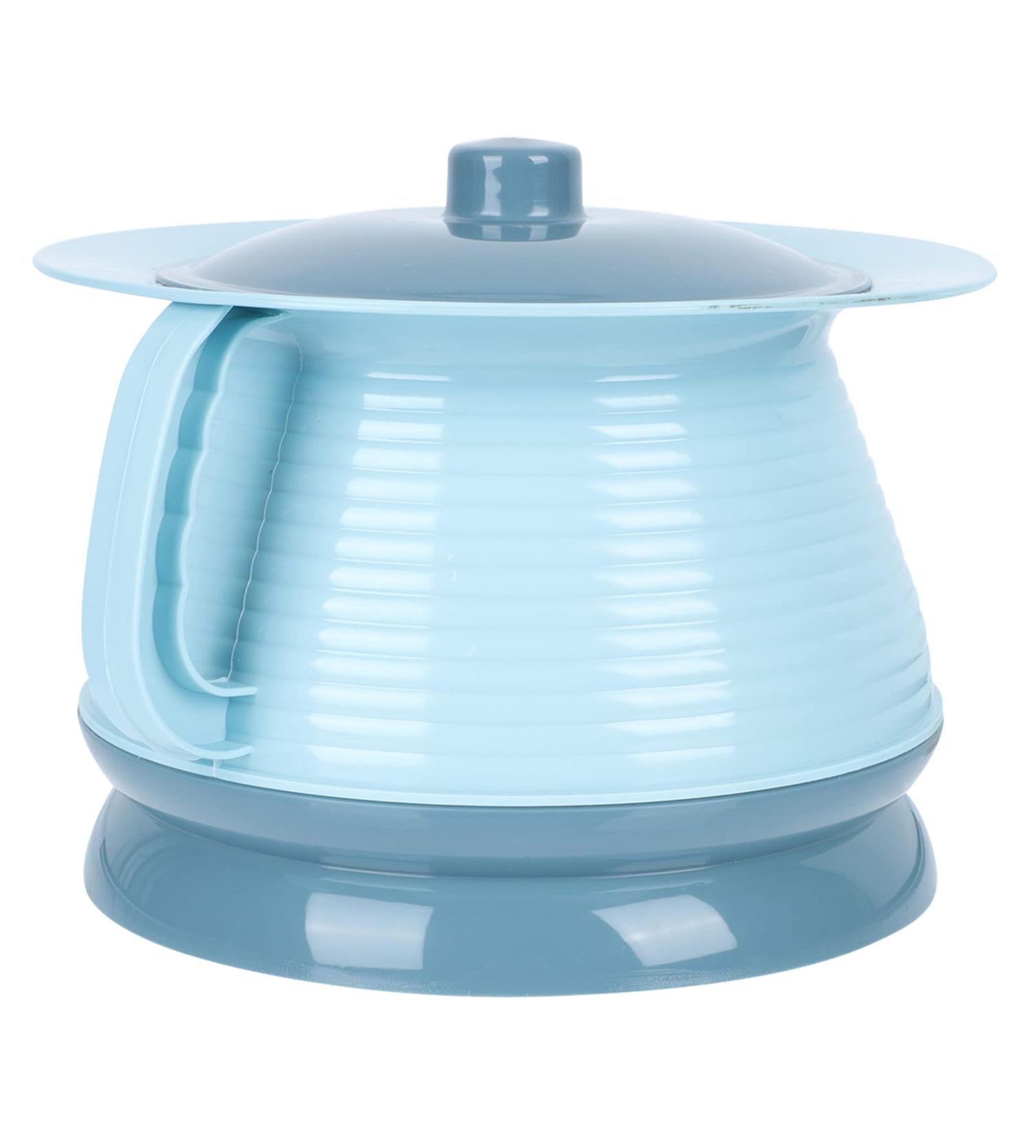 Chamber Pot Bedpan with Lid Household Cuspidor Urinal Bottle Urine Pots Potty Urinal for Elderly Female Male Bedridden Patient Hospital Emergency Device - Buy Online on GoSupps.com