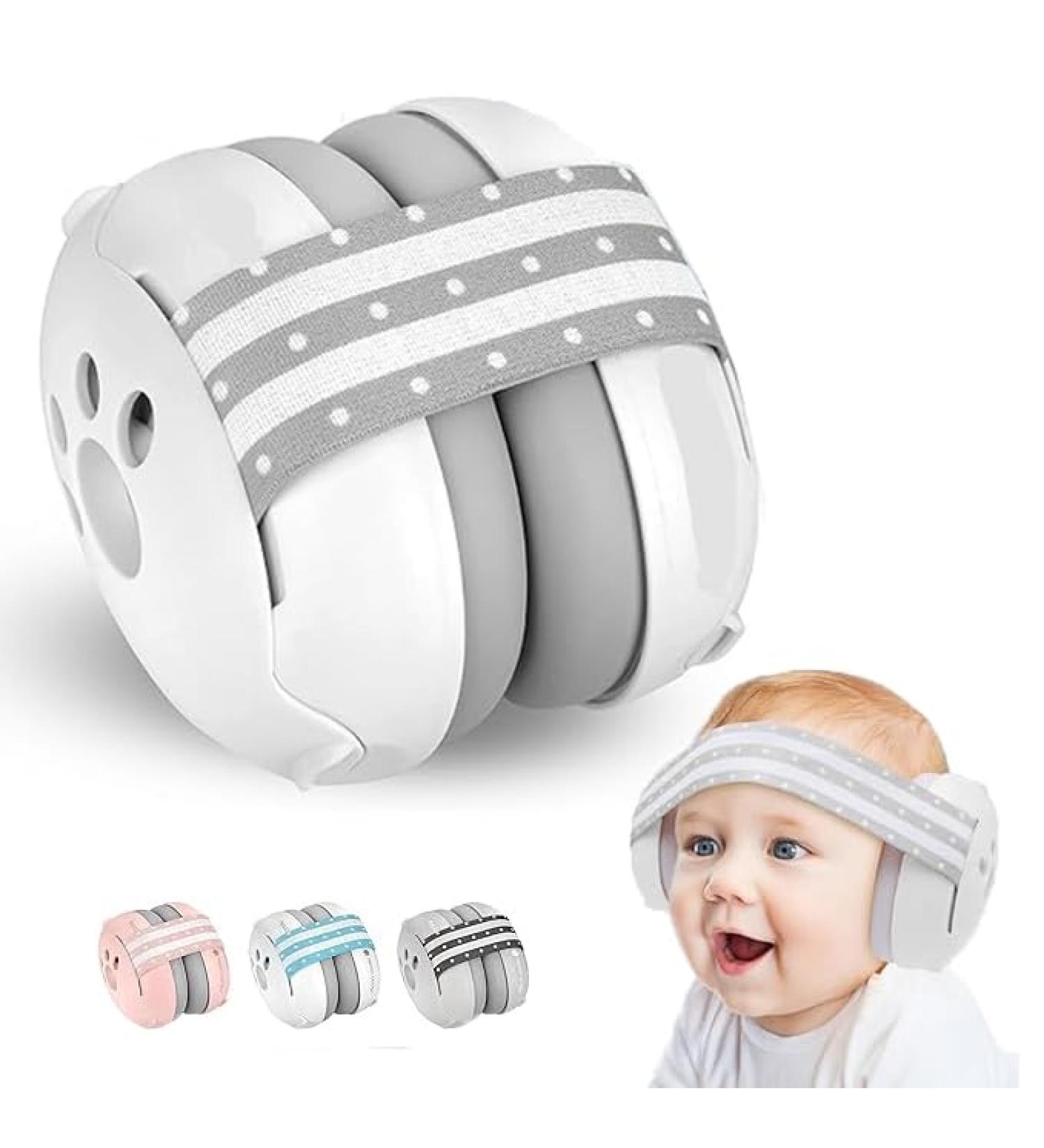 Releone Baby Ear Defender for Babies and Toddlers - Noise Reduction Earmuffs | Adjustable Headband - Kids Headphones for Hearing Protection and Improved Sleep - Buy Online on GoSupps.com
