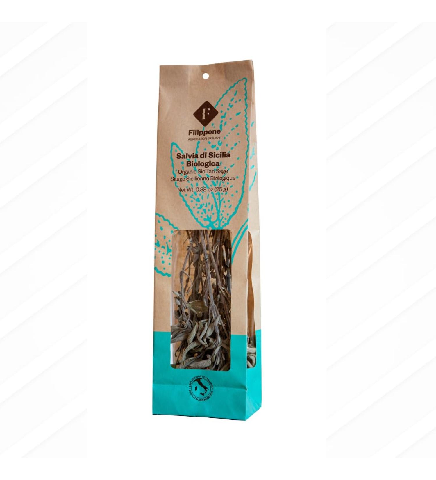 Organic Dried Sage Leaves 25g Bag - Fragrant & Flavorful | Artisan Italia | Cooking Seasoning & Spices - Buy Online on GoSupps.com