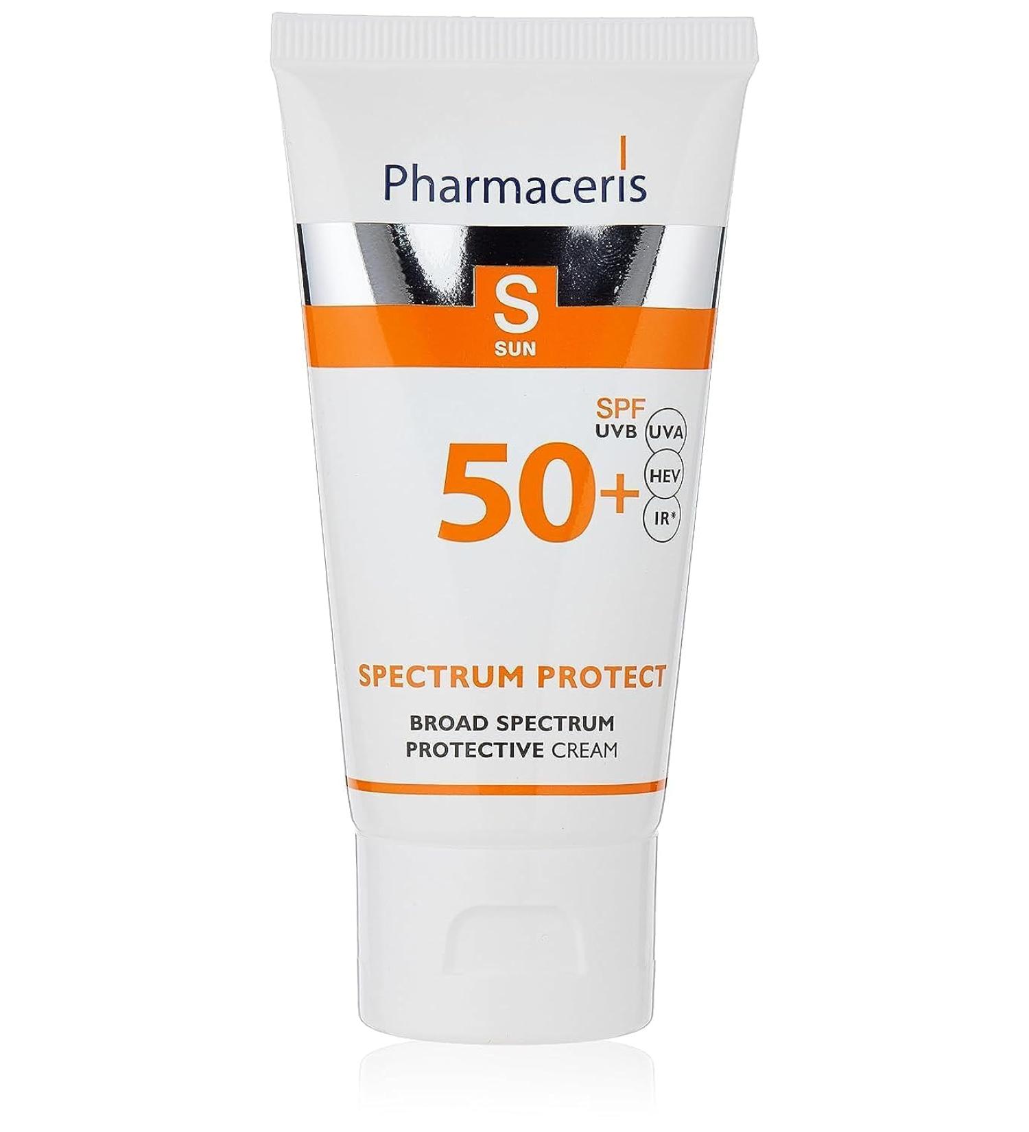 Pharmaceris S Spectrum Protect Broad Spectrum Sun Protection Cream SPF50+ 50ml - Buy Online on GoSupps.com