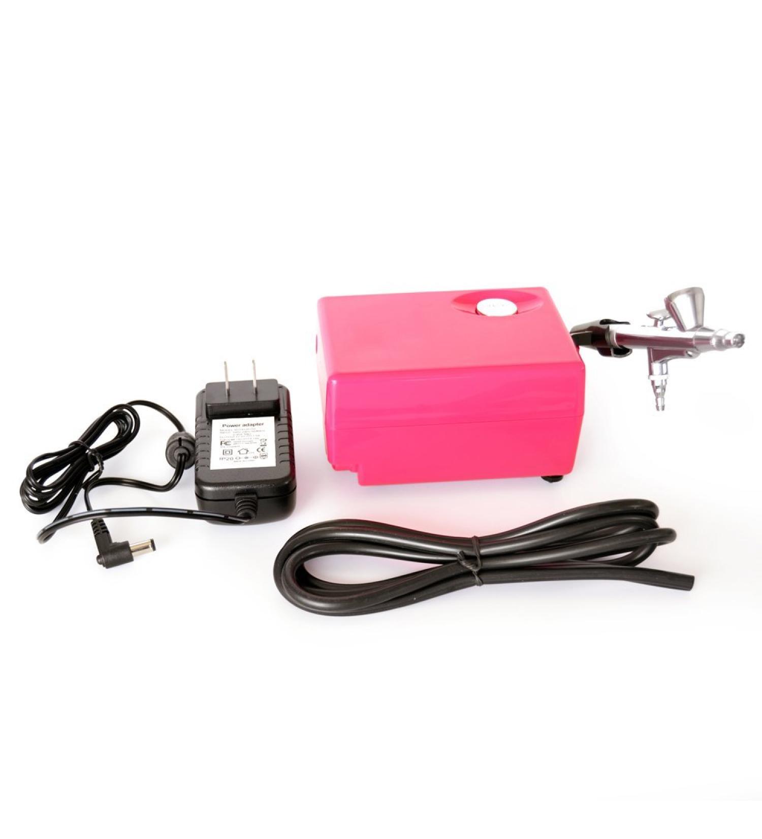 ABEST Salon Airbrush Makeup System Kit for Flawless Nail Art - Single Action Airbrush | International Shipping Available - Buy Online on GoSupps.com