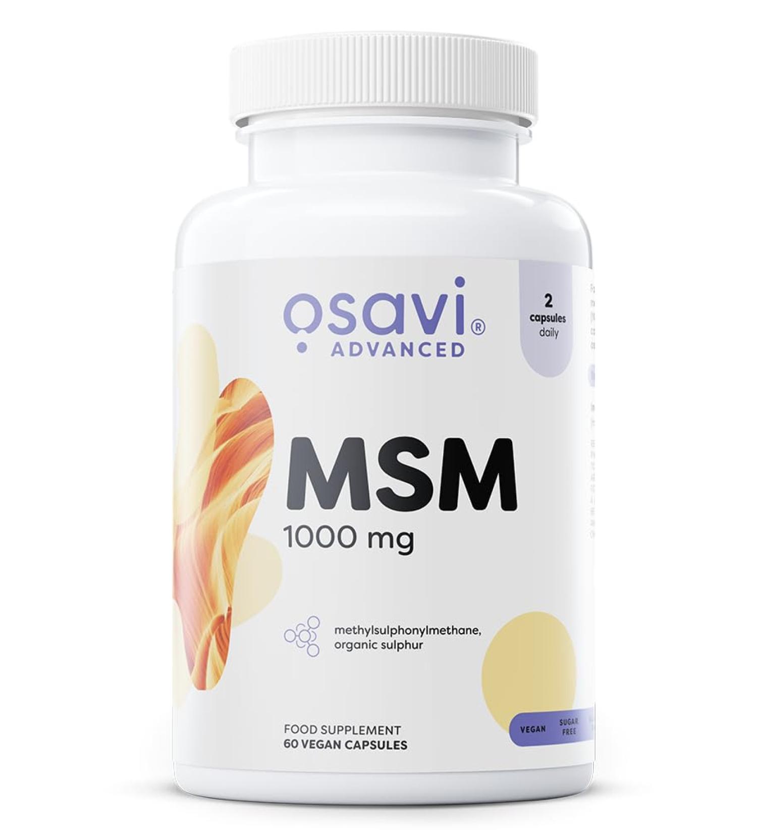 Olivit Sp z oo Osavi MSM 1000 mg 60 vcaps - Buy Online on GoSupps.com