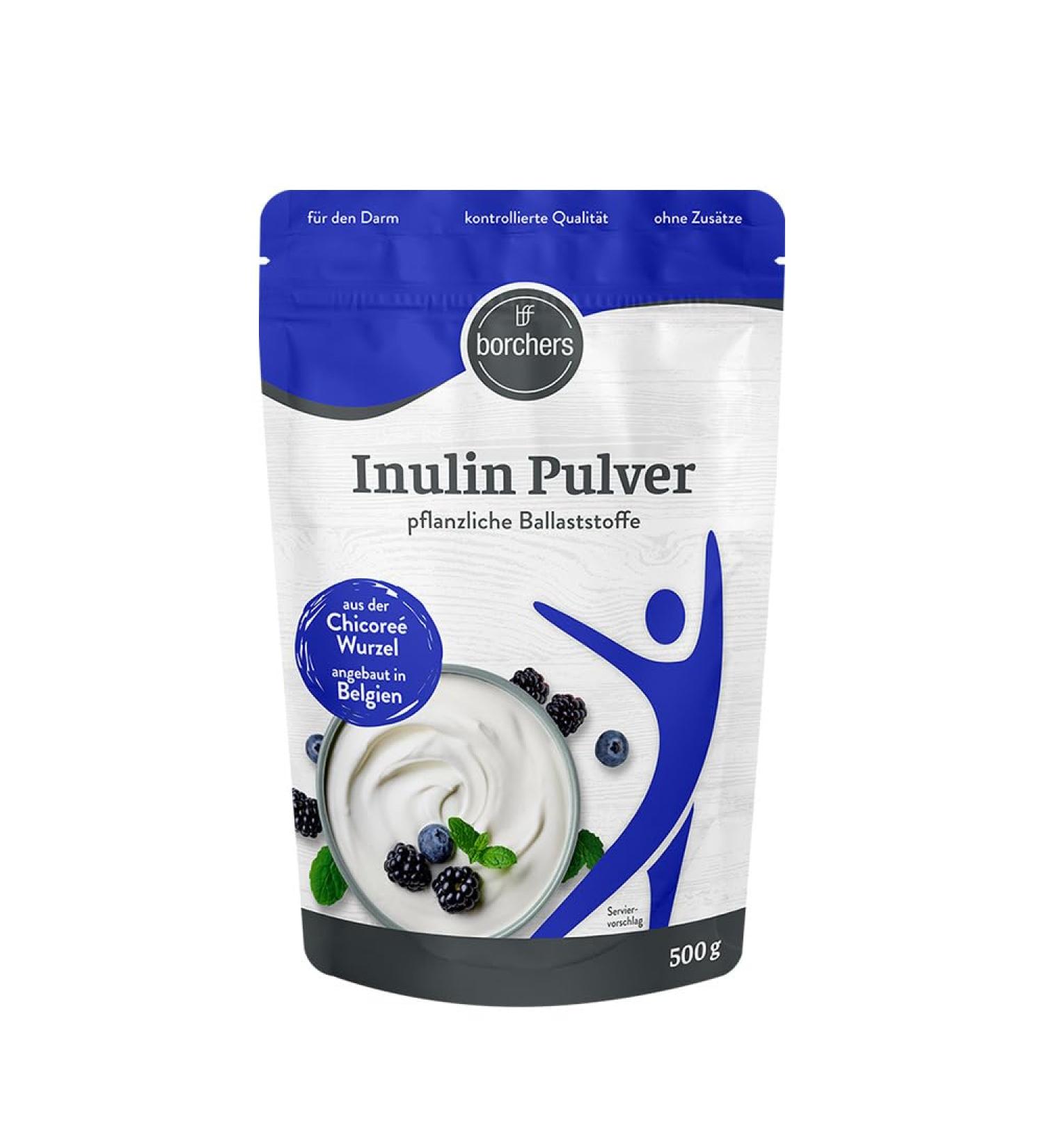 Borchers Inulin Powder - 500g | Vegan Vegetable Fiber | Enhance Digestive Health | Order Internationally - Buy Online on GoSupps.com