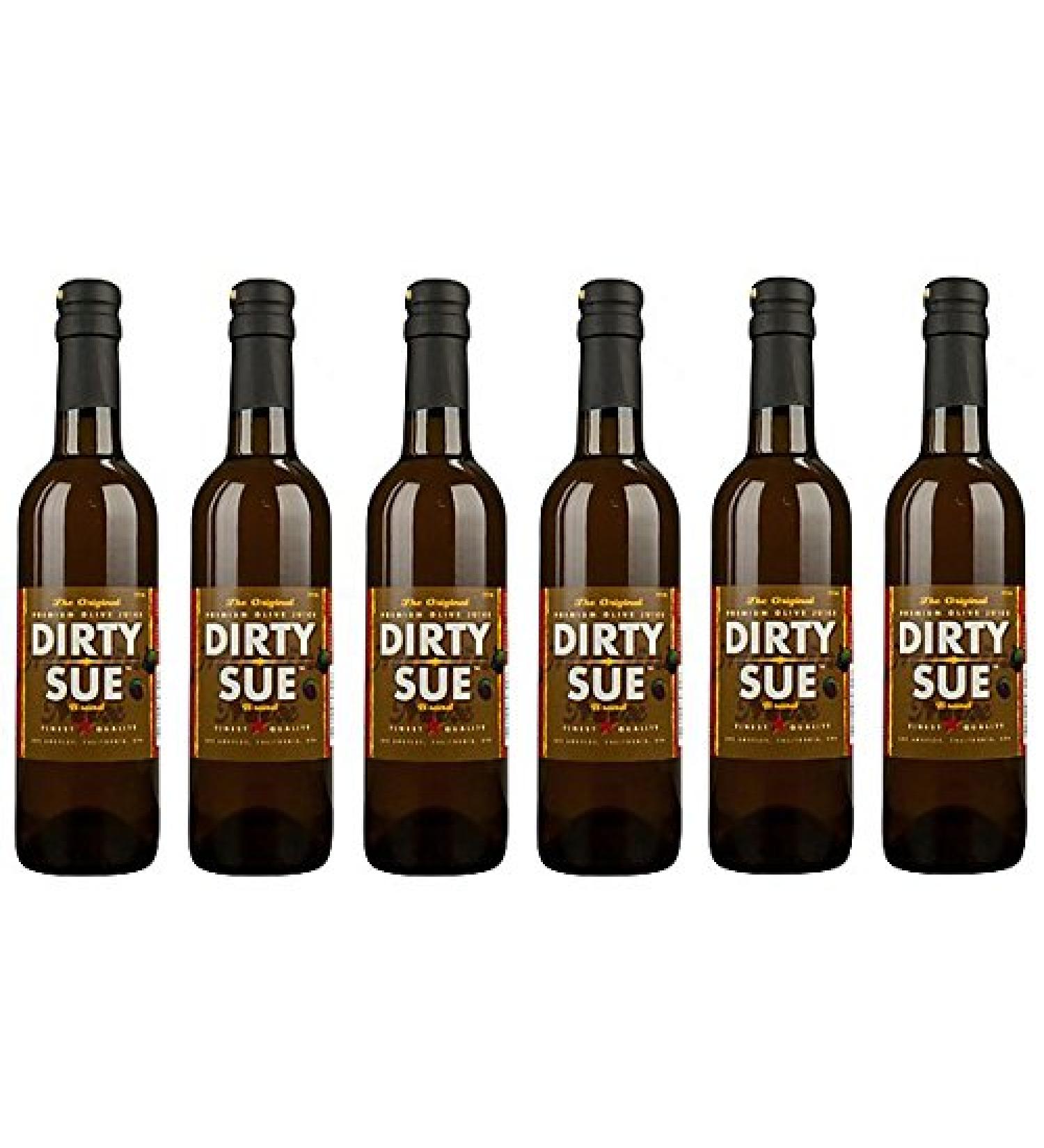 Dirty Sue Premium Olive Juice Martini Mix 6-Pack 375ML (12.69oz) - Buy Online on GoSupps.com