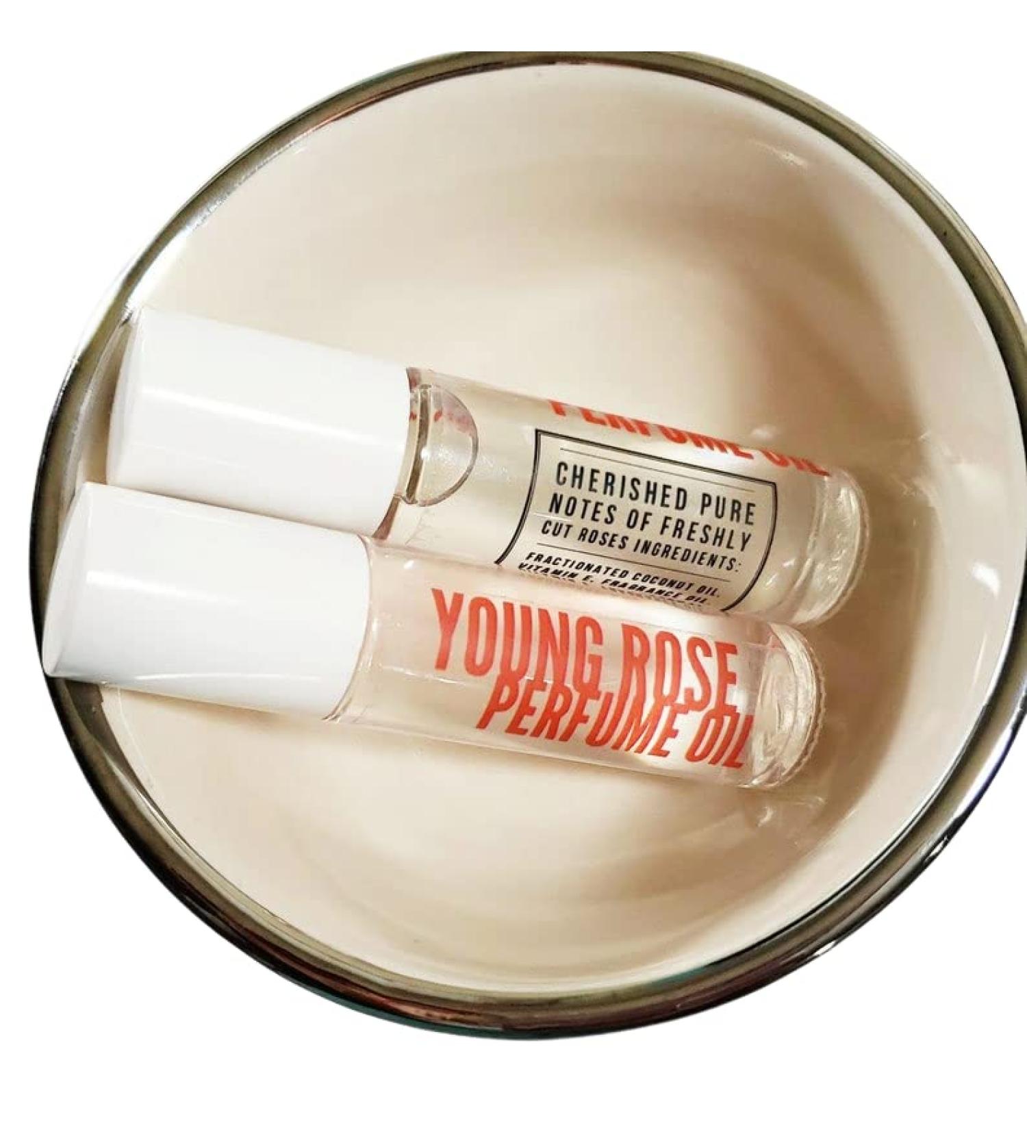 Fresh Cut Rose Perfume Oil Roll-On Natural Floral Fragrance .3 oz Bottle - Buy Online on GoSupps.com