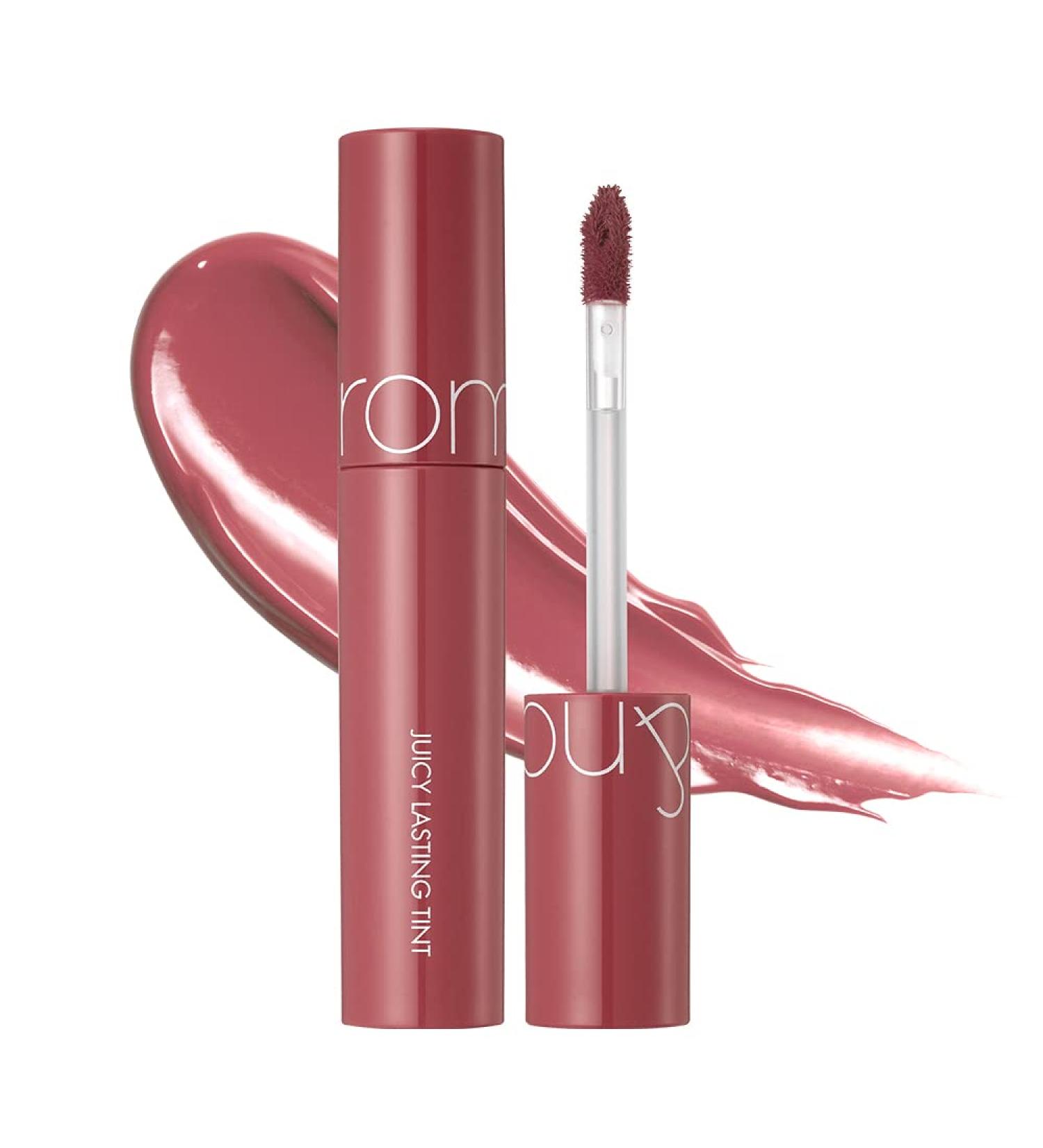 Rom&nd Juicy Lasting Tint in Mulled Peach - Long-Lasting K-Beauty Lipstick 5.5g - Buy Online on GoSupps.com