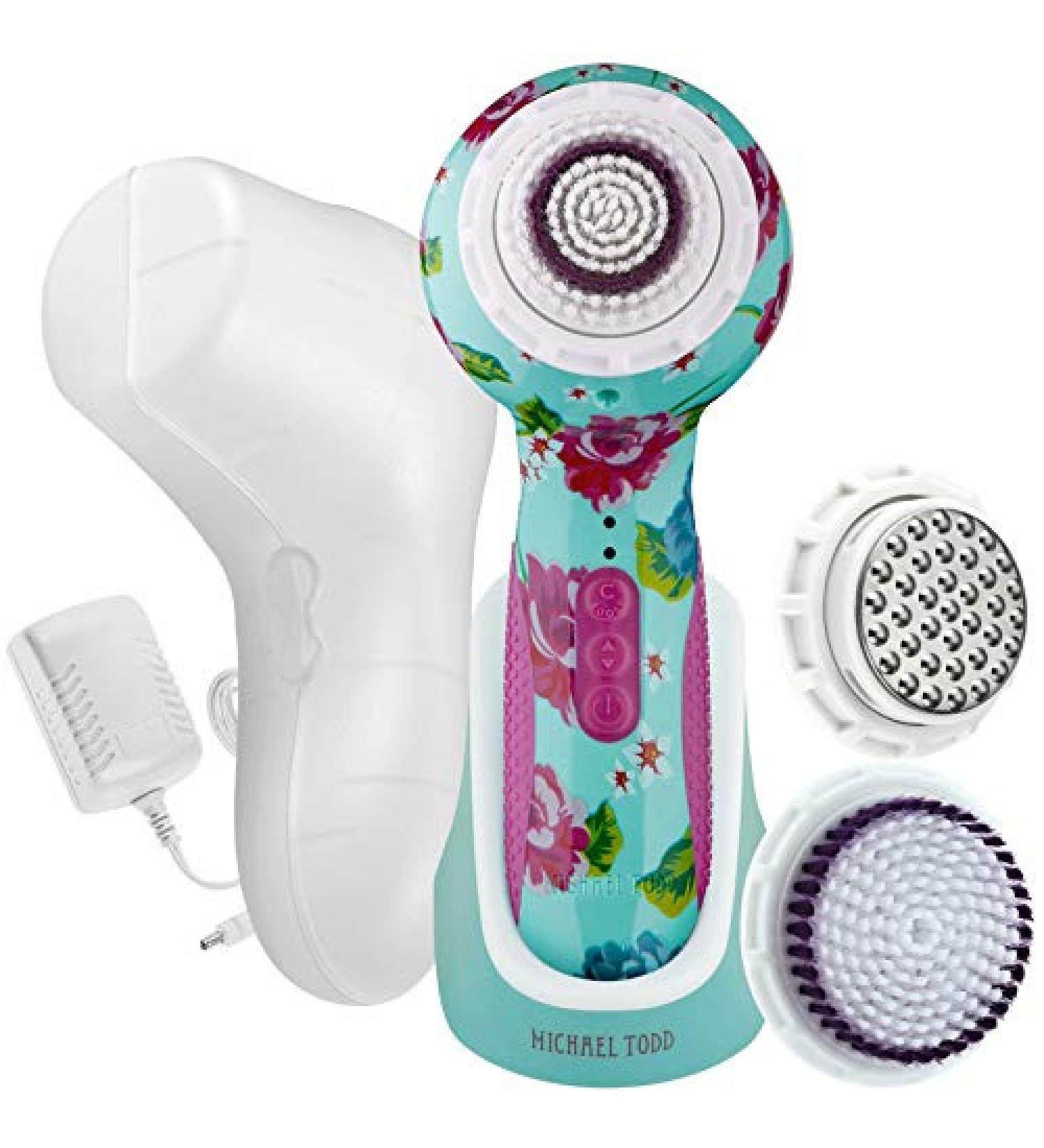 Michael Todd Beauty Soniclear Elite - 6-Speed Exfoliating Facial Cleansing Brush for Face & Body - Buy Online on GoSupps.com