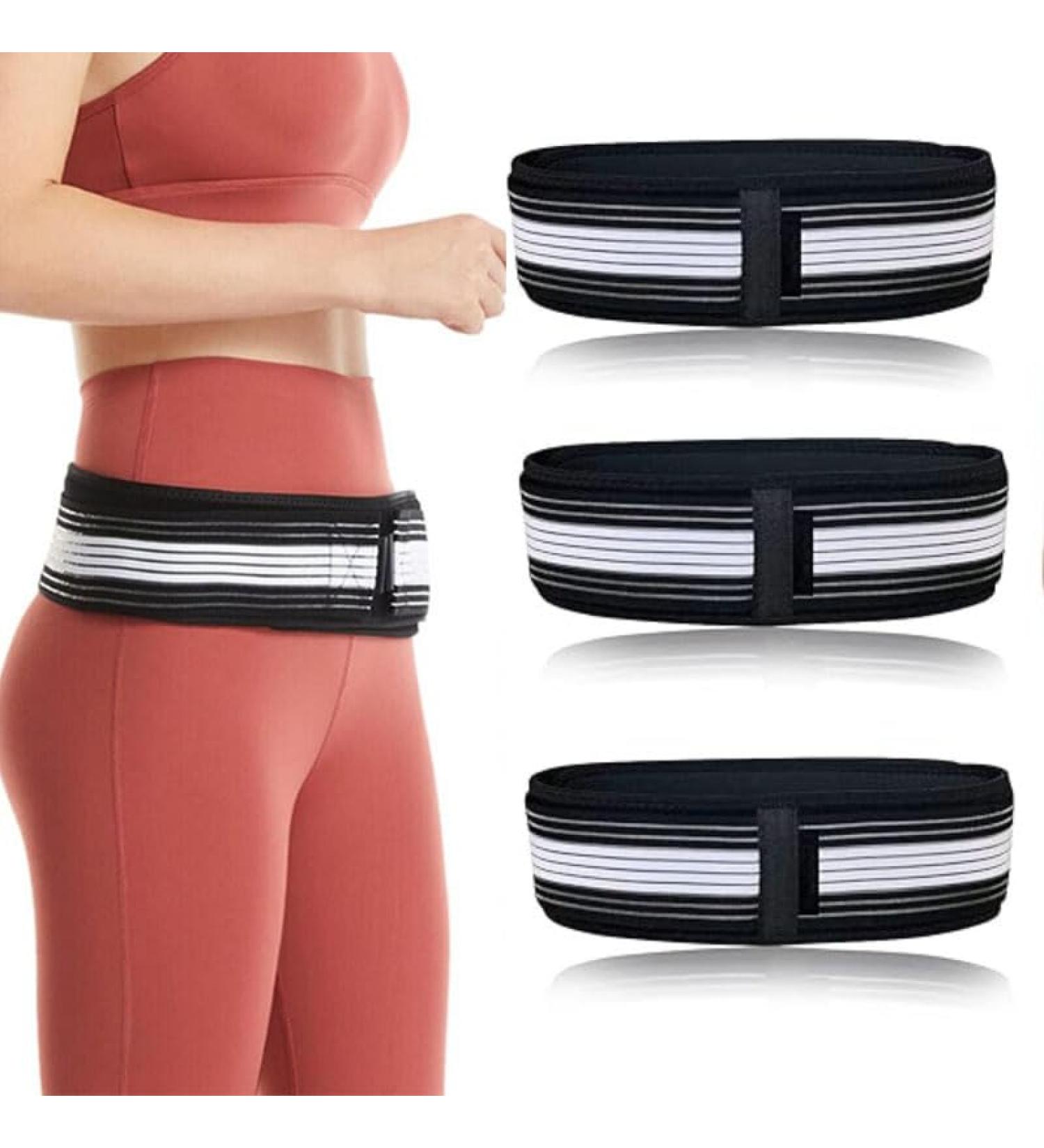 Sacroiliac Hip Belt for Sciatica & Lower Back Pain Relief - Unisex | Adjustable 120cm (45-49 inch - Buy Online on GoSupps.com