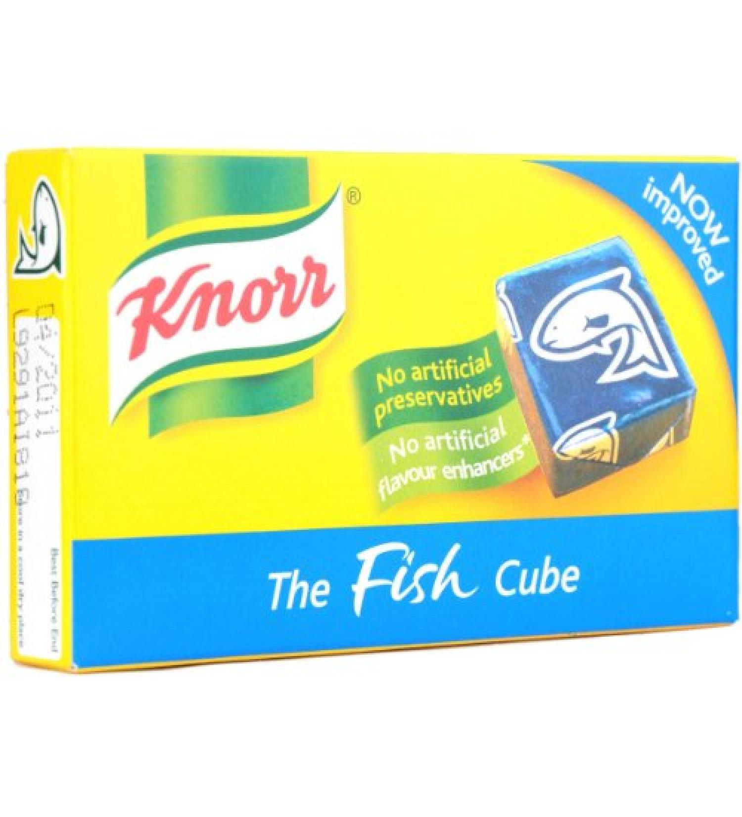 Knorr - fish stock (8 cubes) 80g Fish 80 g (Pack of 1)