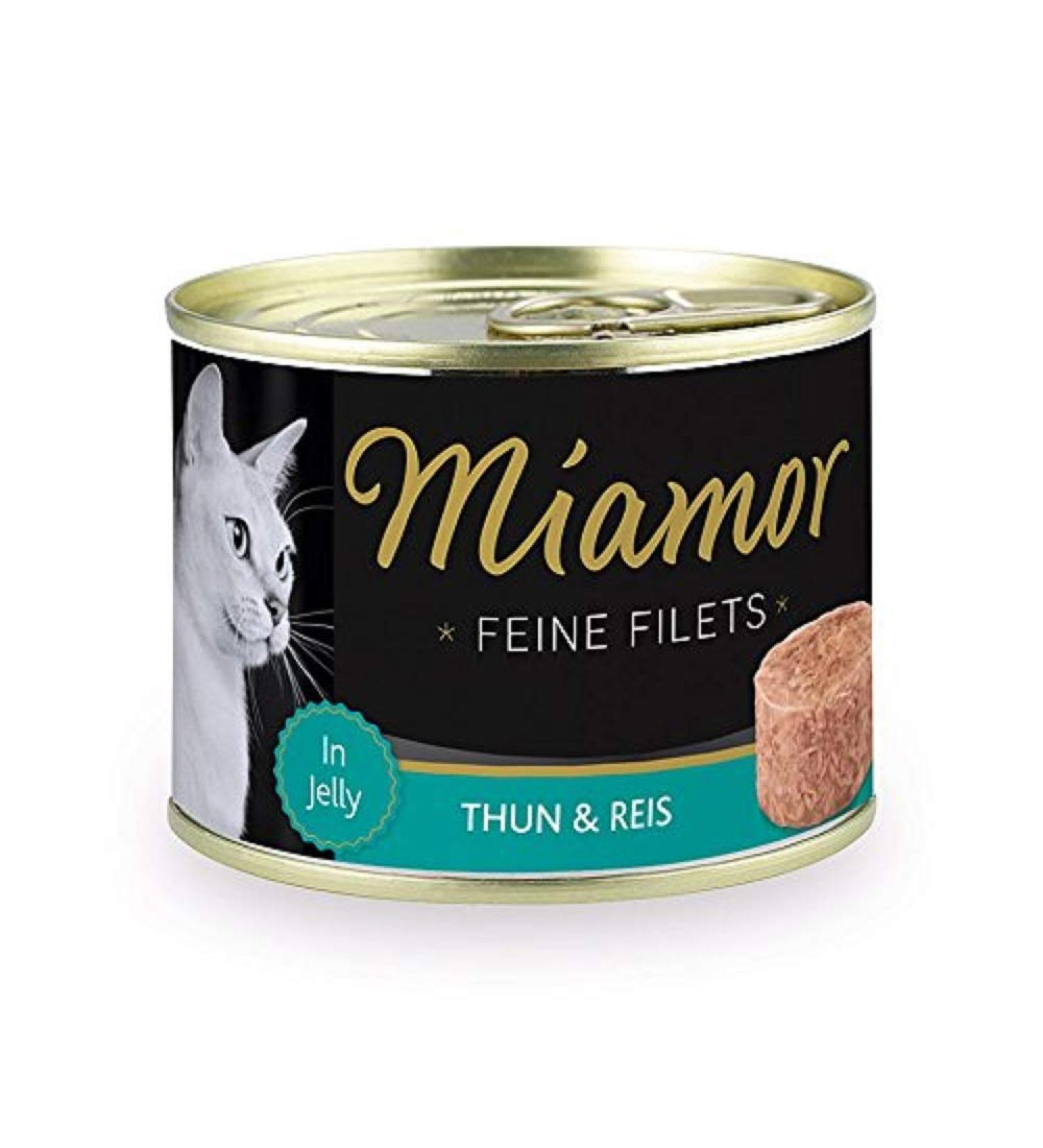 Miamor Fine Fillets in Jelly Tuna & Rice 12x185g
