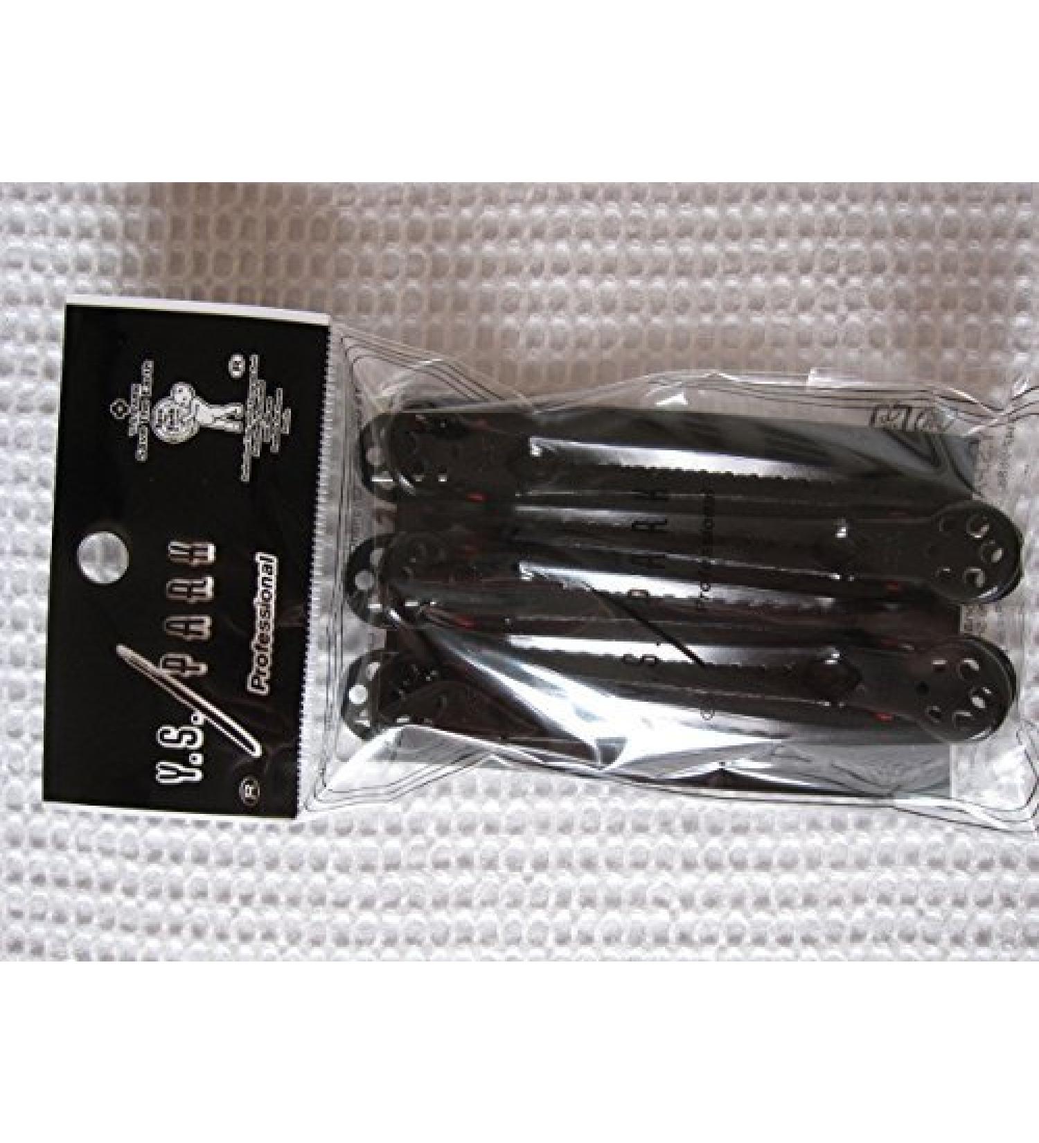 YS Park Hair Sectioning L-Clips for Hair Salons & Stylists (Black) by YSPark