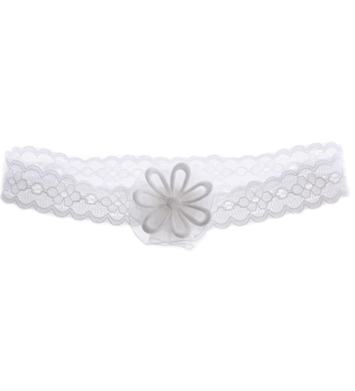 La Bortini Baby & Children Hairband from 0M Headband Headband Band Baptism White Headdress