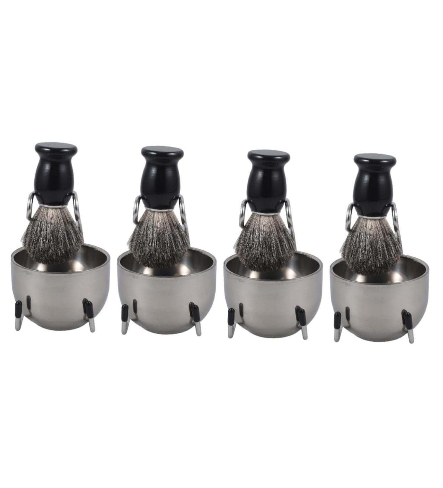 Buy Housoutil 4 Sets Beard Brush Set - Portable Shaving Soap & Reusable Shave Brushes for Men - Multipurpose Razor & Body Shavers - Buy Online on GoSupps.com