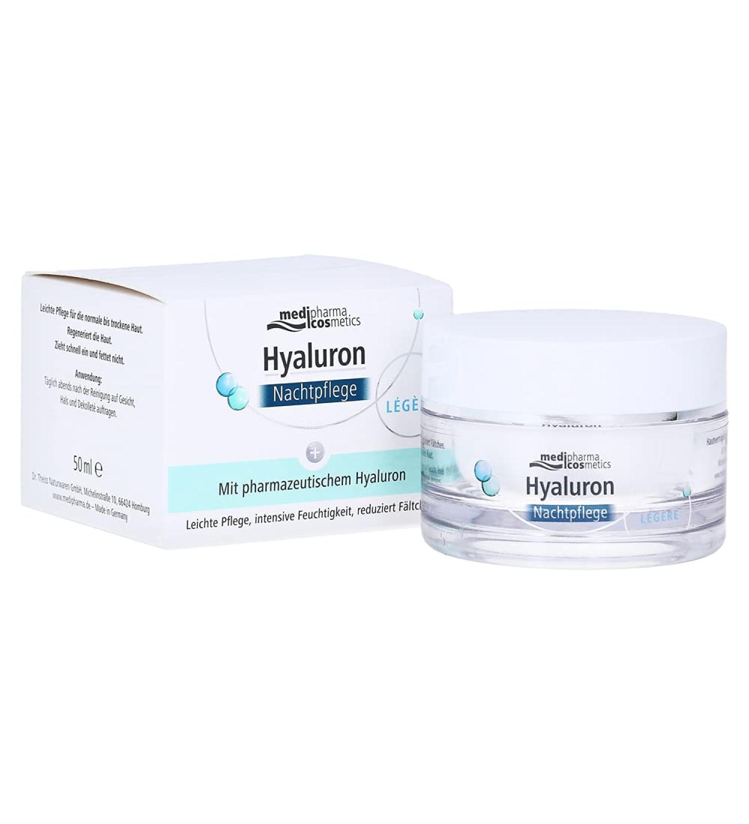 medipharma cosmetics Hyaluron night care light - Buy Online on GoSupps.com