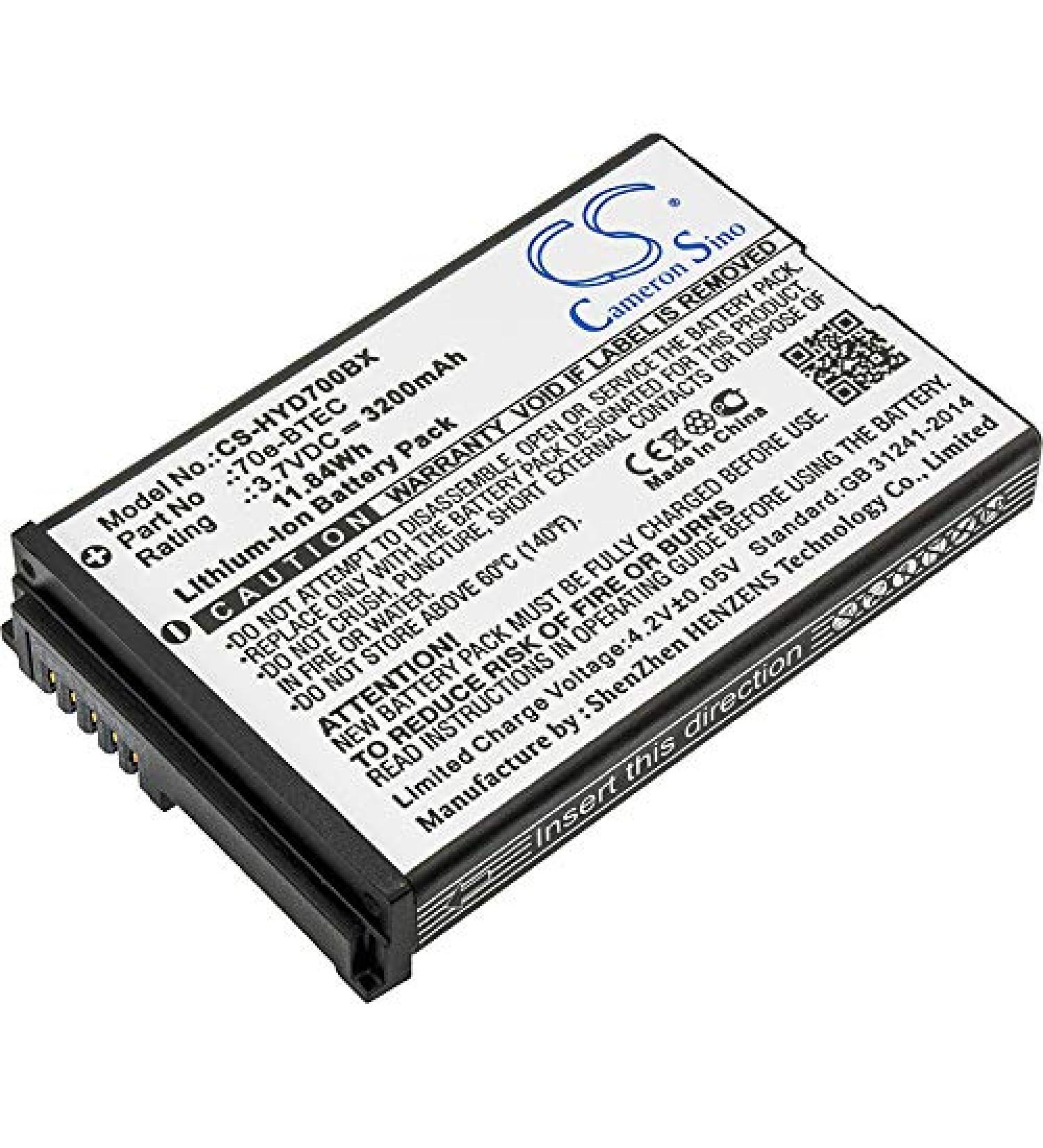 Replacement Battery for Dolphin 60s 70e 75e - 60S-Batt-1 70e-BTEC BAT-EXTENDED-01 | International Shipping Available - Buy Online on GoSupps.com