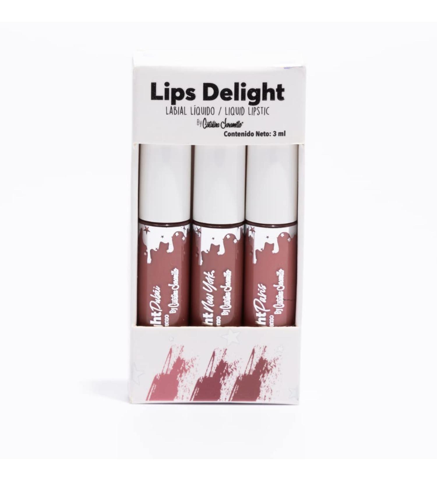 Buy Catalina Jaramillo Kit Lips Delight | Nude Pink Lip Products for International Shipping - Buy Online on GoSupps.com