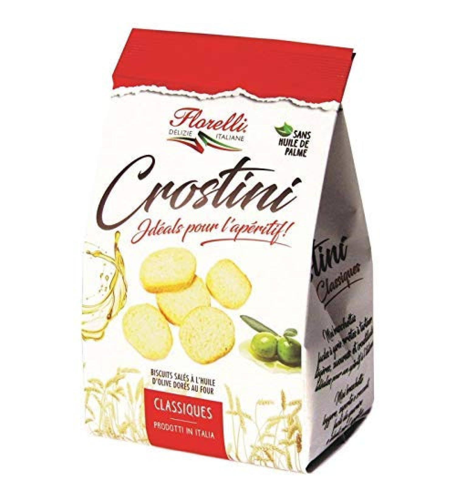 FLORELLI - Crostini Classic Olive Oil 100G - Set Of 2 - Best Offer - Buy Online on GoSupps.com