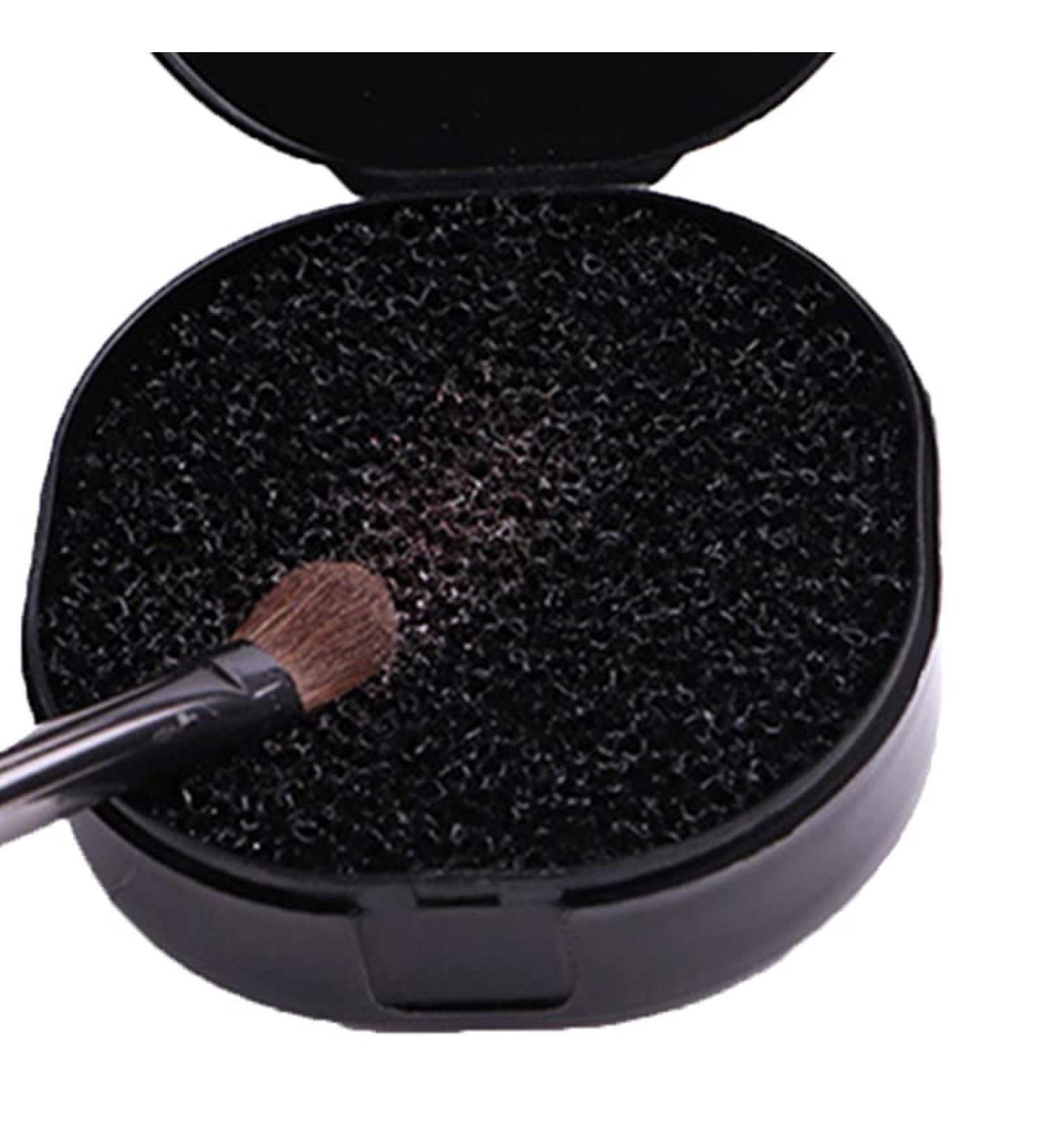 Fublazeze Makeup Brush Cleaning Mat Box - Essential Plastic Cleaner for All Makeup Brushes | Ideal for Men & Women - Buy Online on GoSupps.com