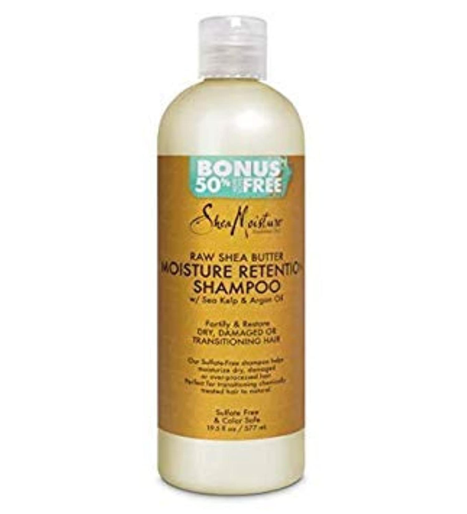 SHEA MOISTURE Raw Shea Butter Moisture Retention Shampoo 19.5 Ounce