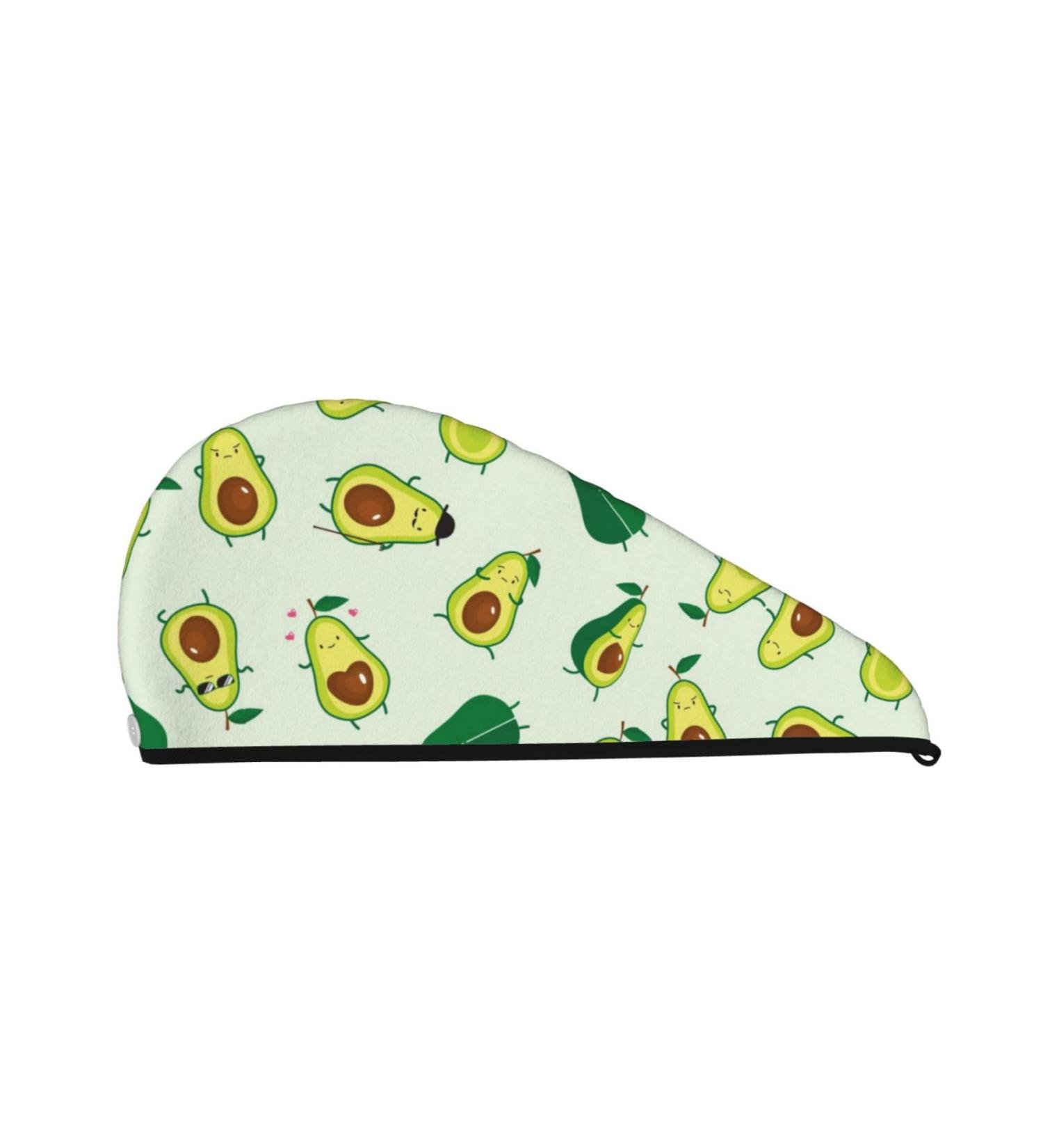 Microfiber Hair Drying Cap | Cartoon Fruit Towel Quick Drying for Curly & Thick Hair - Buy Online on GoSupps.com