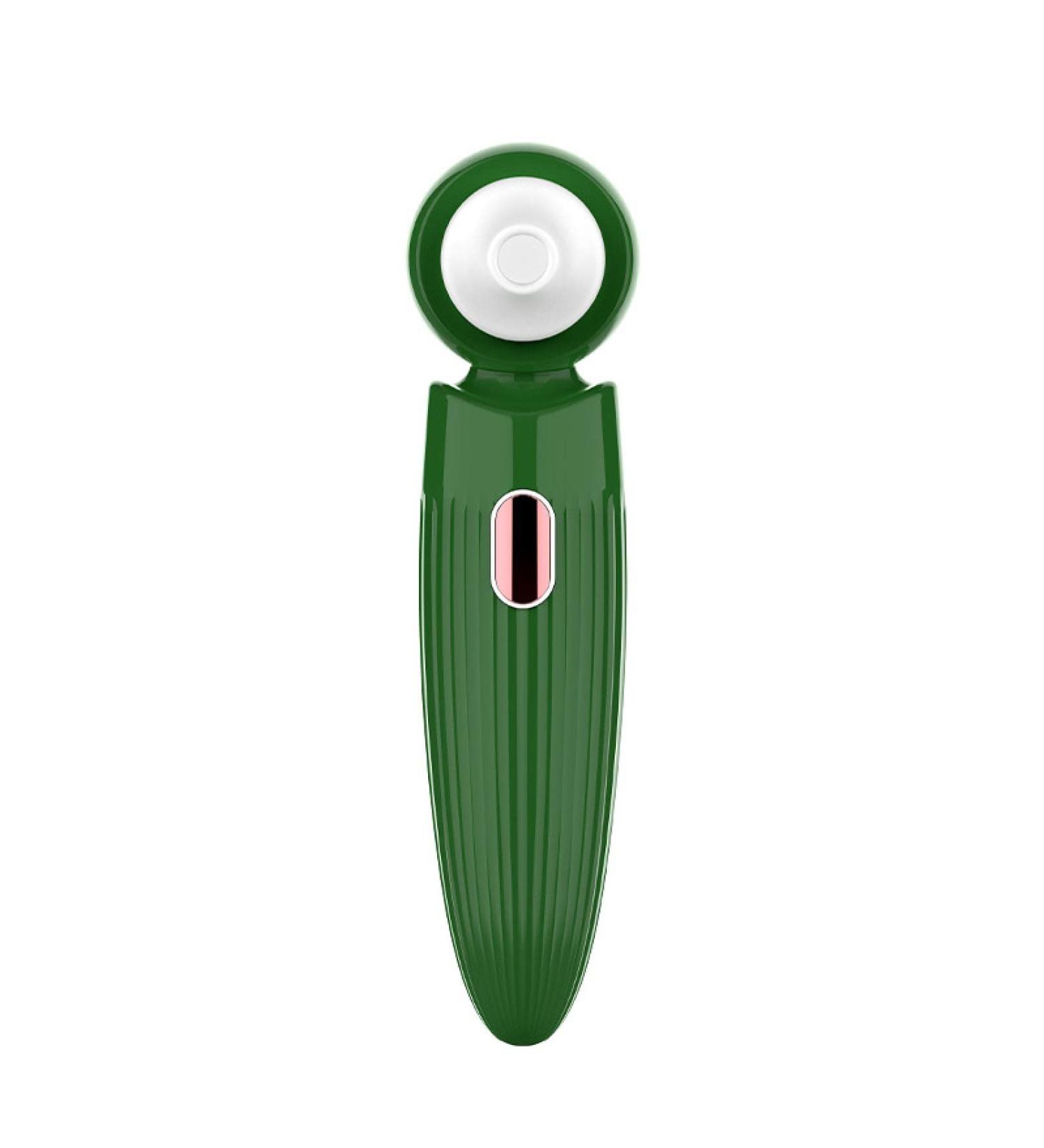 Visual Blackhead Suction Meter Home Pore Cleaner Magnifying Glass Electric Beauty Device Blackhead Removal Instrument Green
