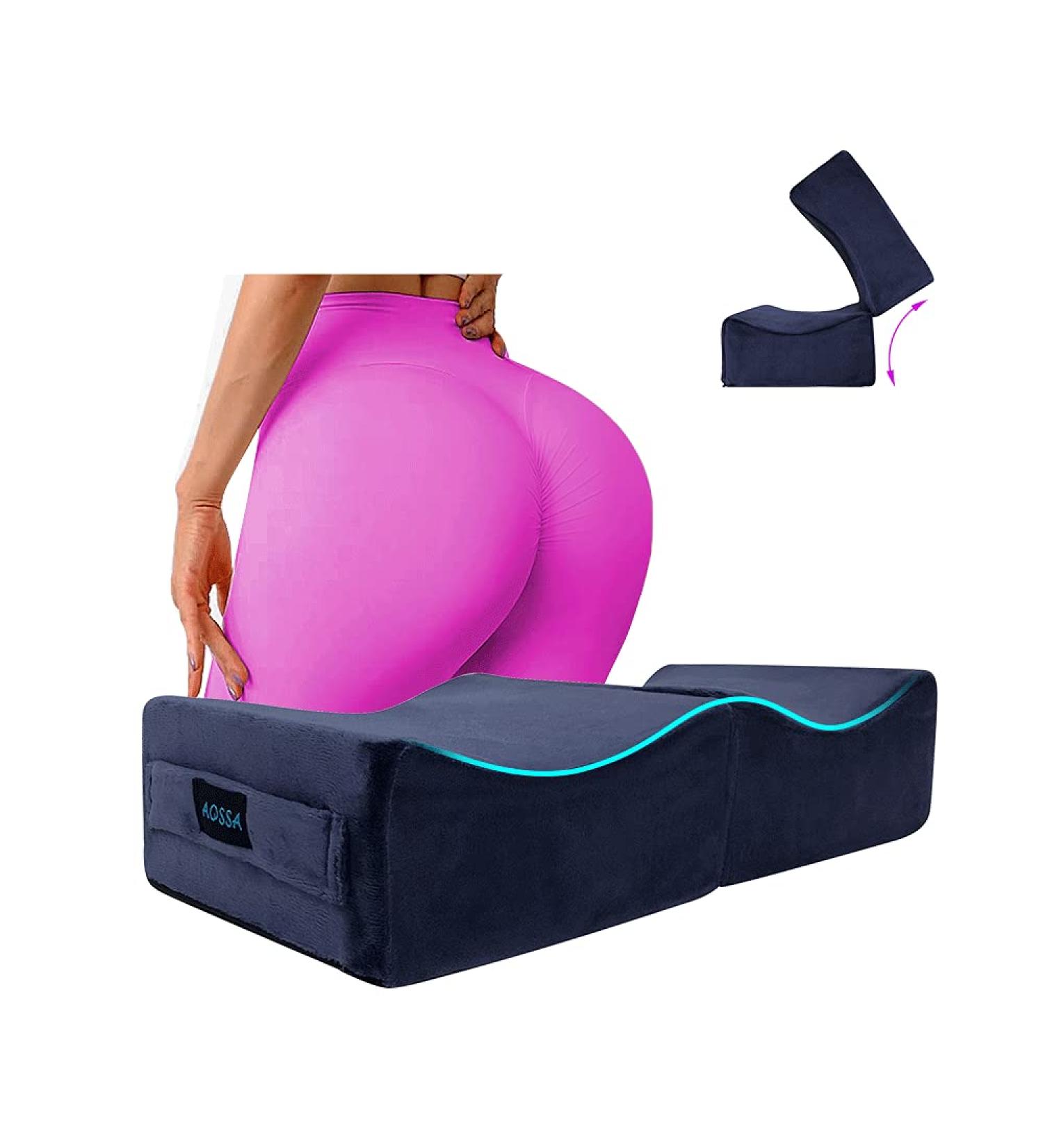 BBL Brazilian Butt Lift Recovery Pillow - Post Surgery Supplies for Comfortable Sitting in Car, Plane, Chair - Buttocks Cushion - Buy Online on GoSupps.com