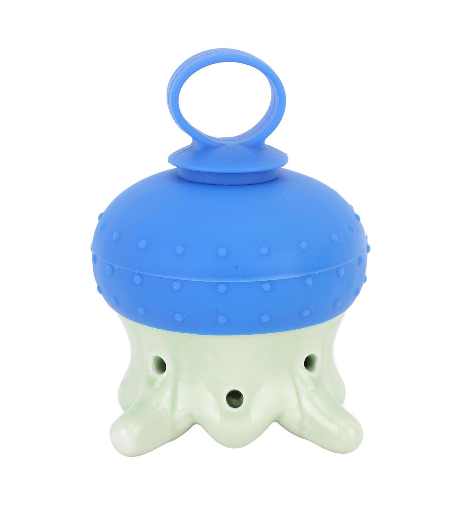 Moxibustion Box - Silicone-Ceramic Head Eye & Face Massage Pot for Neck Back & Stomach Relief - Buy Online on GoSupps.com